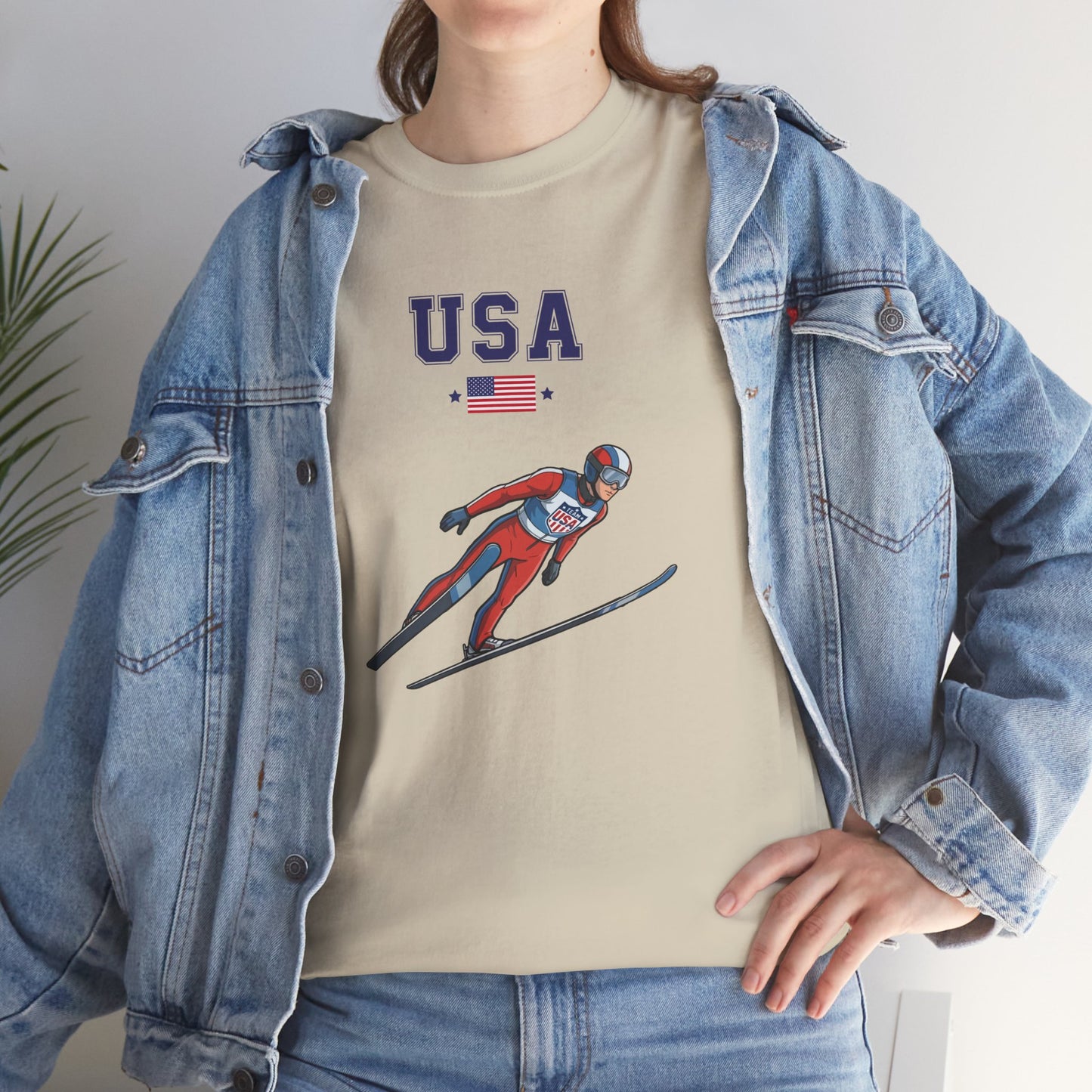 Princess Grace  TEAM USA  Unisex Heavy Cotton Tee