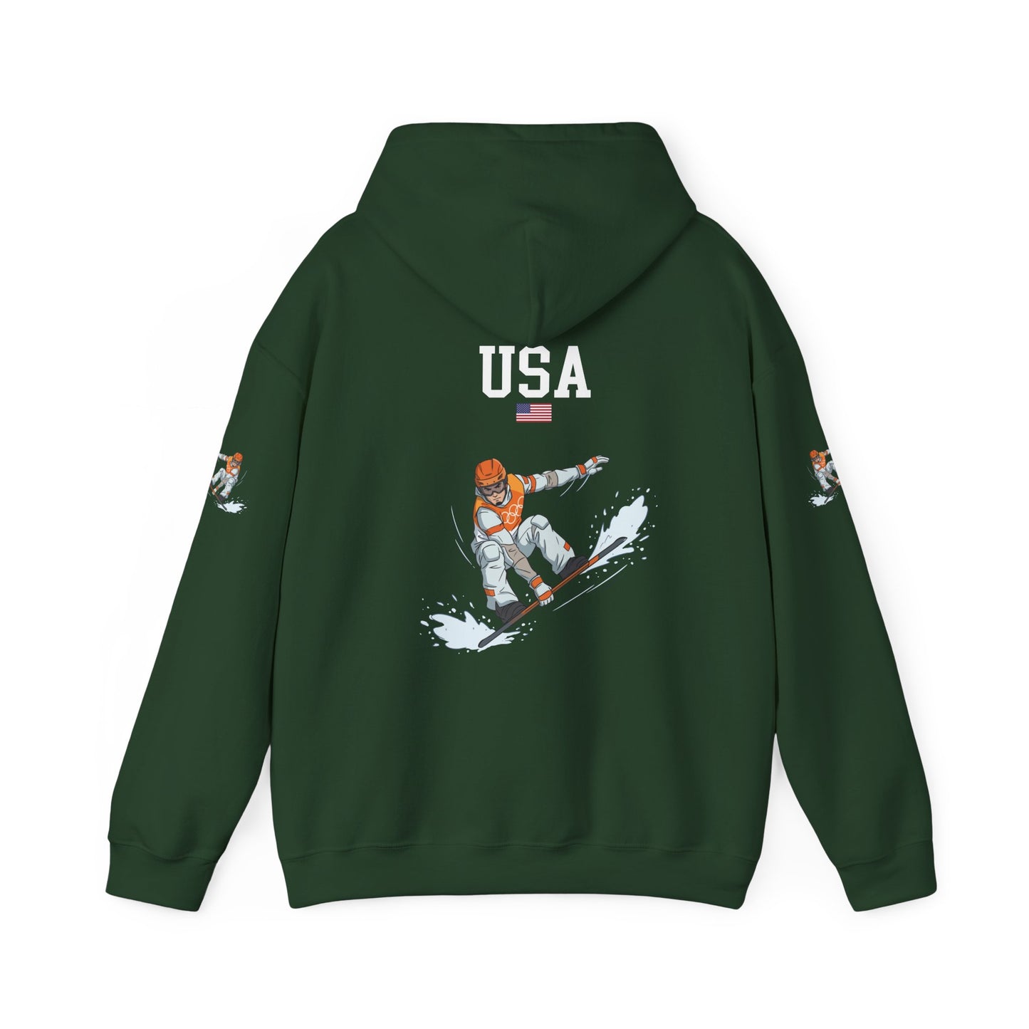 Princess Grace  TEAM USA  Unisex Heavy Blend Hooded Sweatshirt