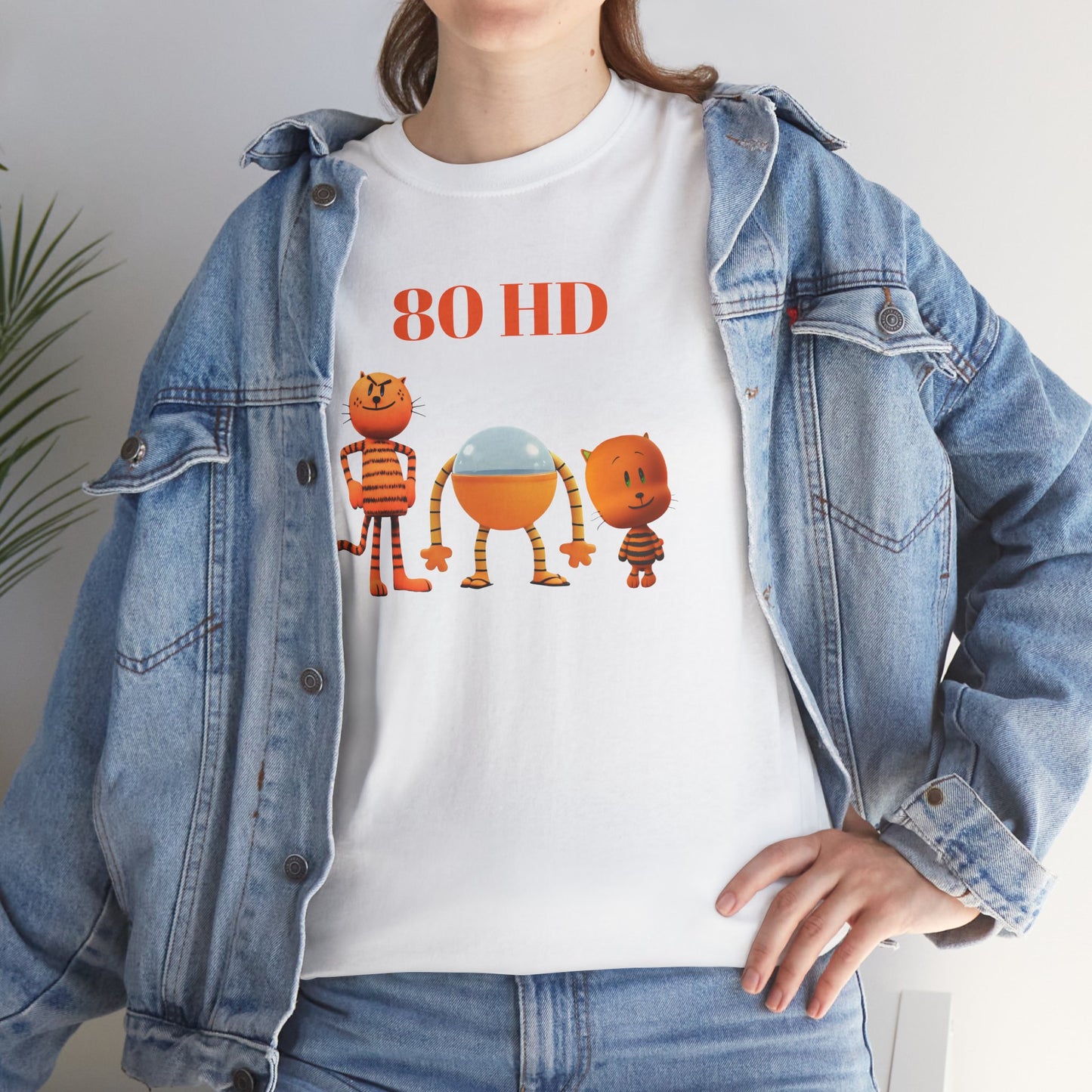 Princess Grace  Cartoon Animal Unisex Heavy Cotton Tee  80 HD Design