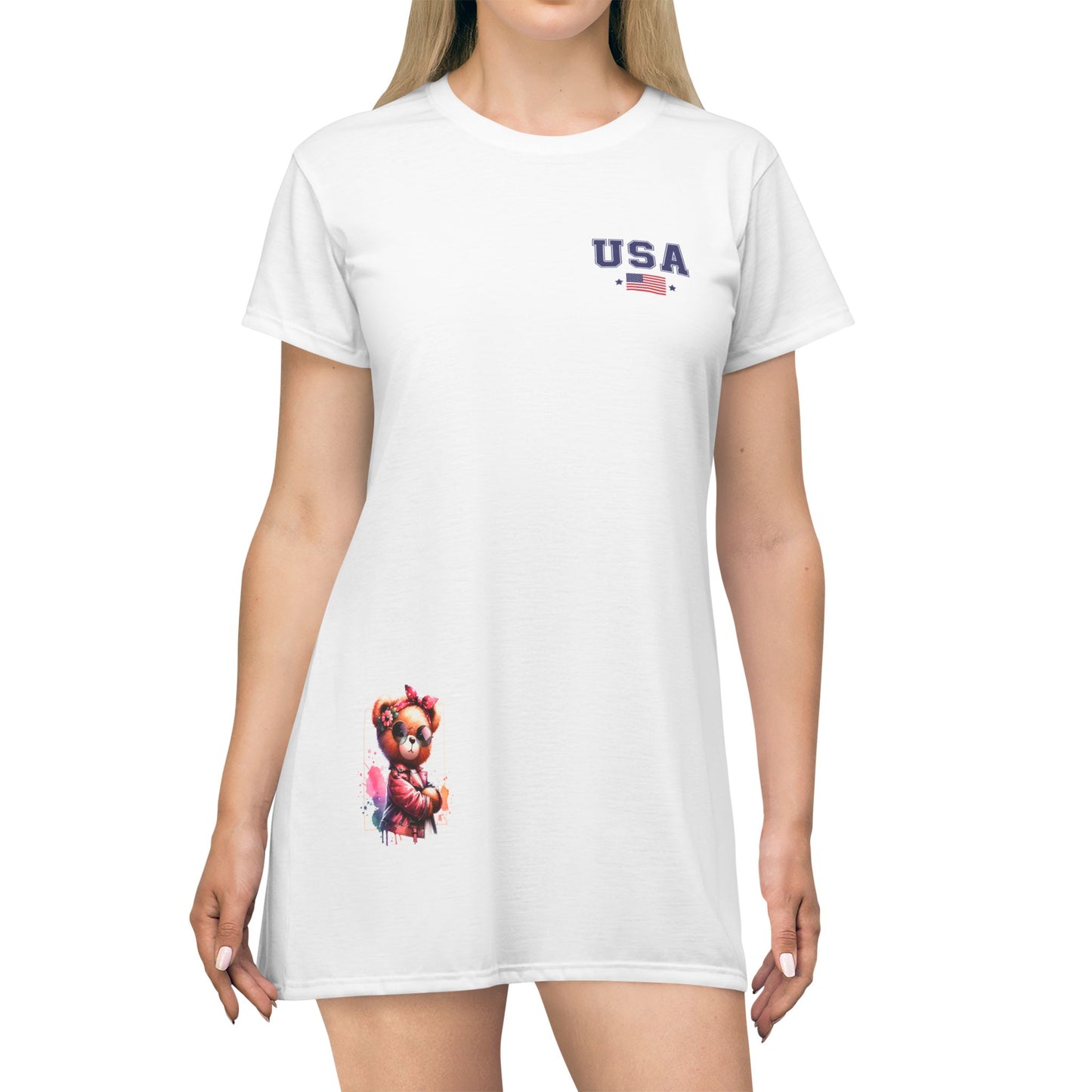 Princess Grace  TEAM USA  T-Shirt Dress
