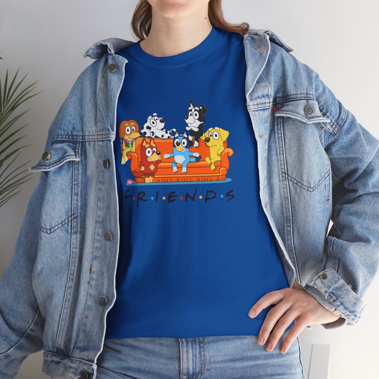 Princess Grace  Bluey  Funny Friends Graphic Tee for Pet Lovers