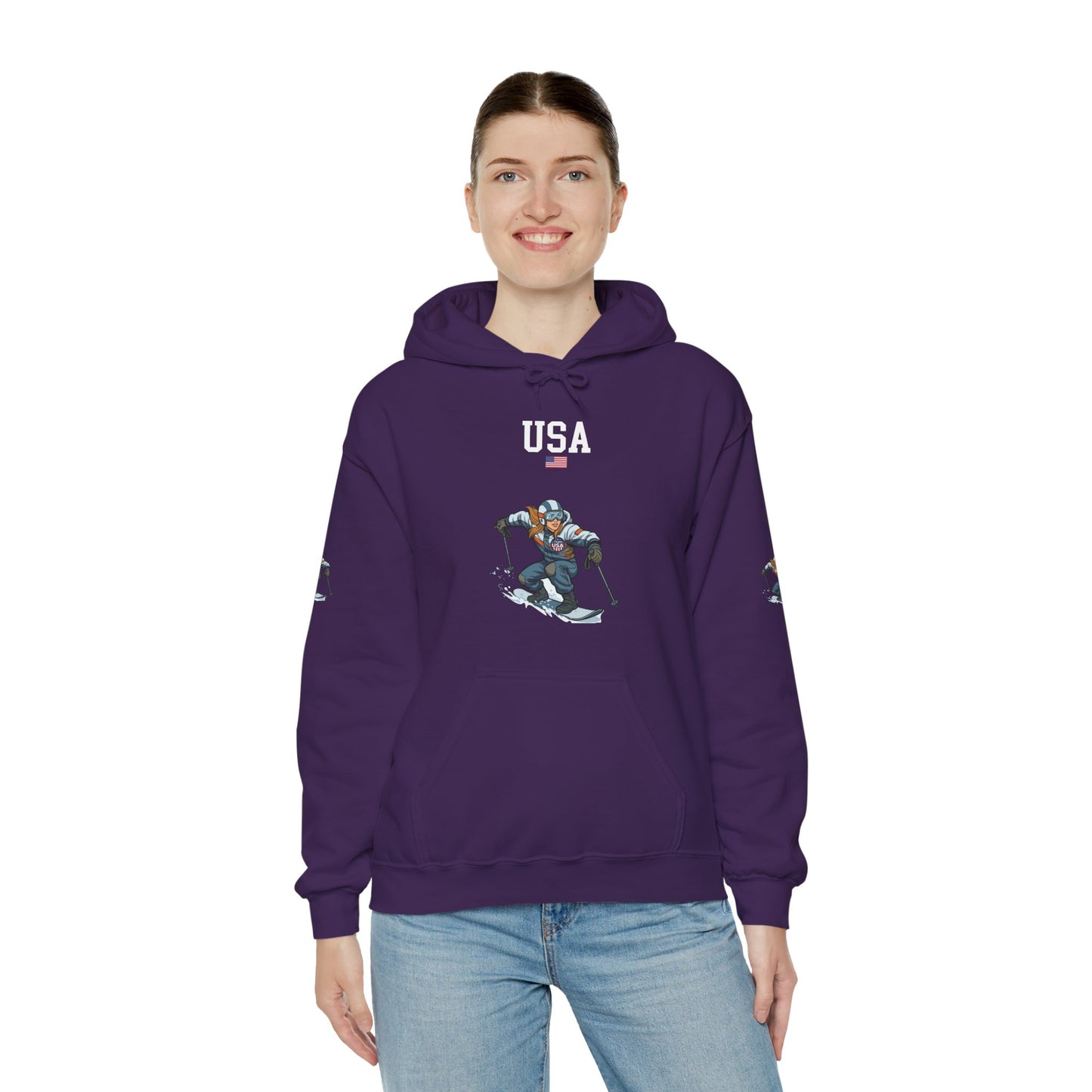 Princess Grace  TEAM USA  Unisex Heavy Blend  Hooded Sweatshirt