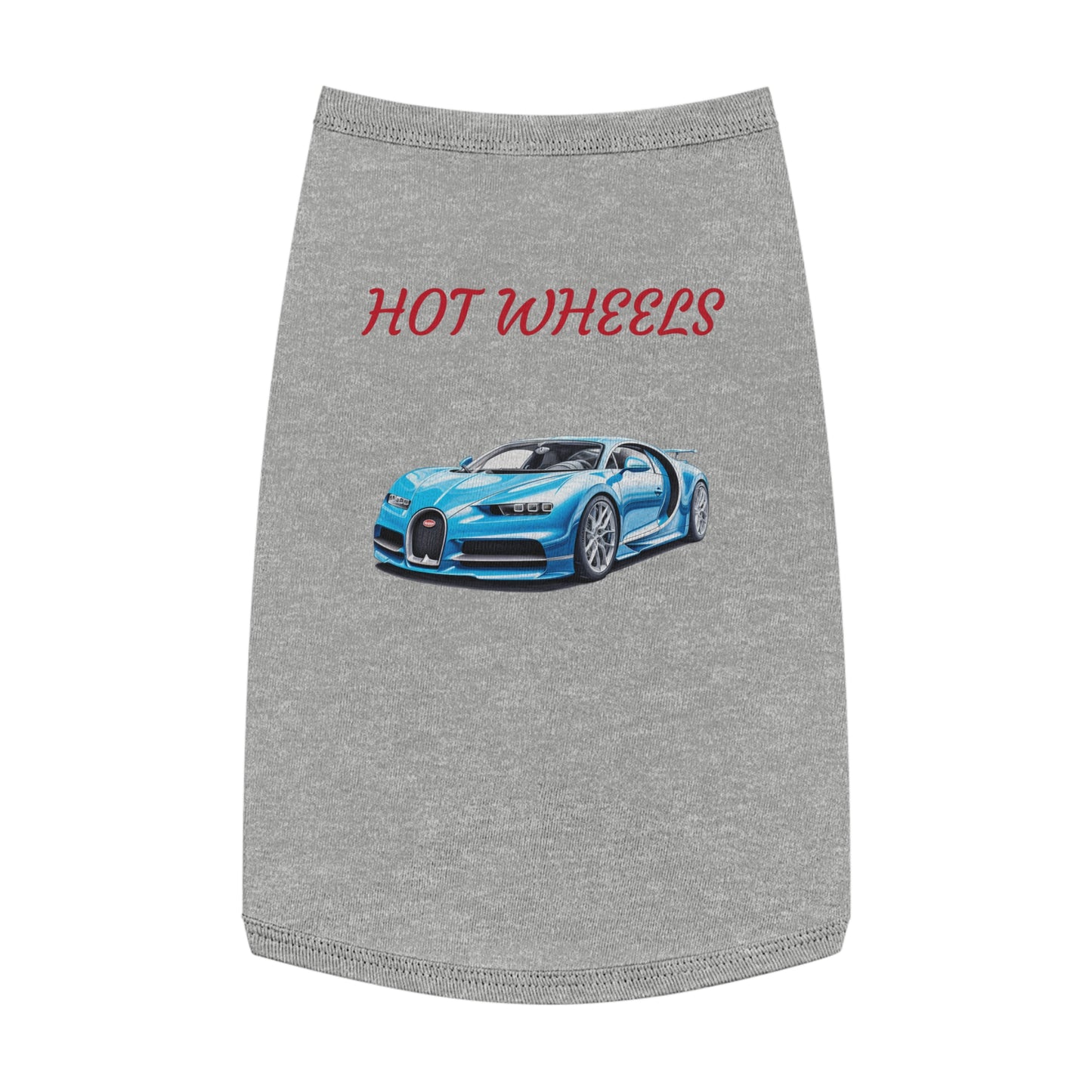 Princess Grace  Hot Wheels Pet Tank Top Sporty Style for Car Lovers