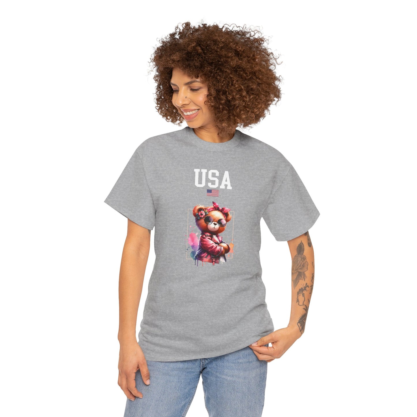 Princess Grace  TEAM USA  Unisex Heavy Cotton Tee