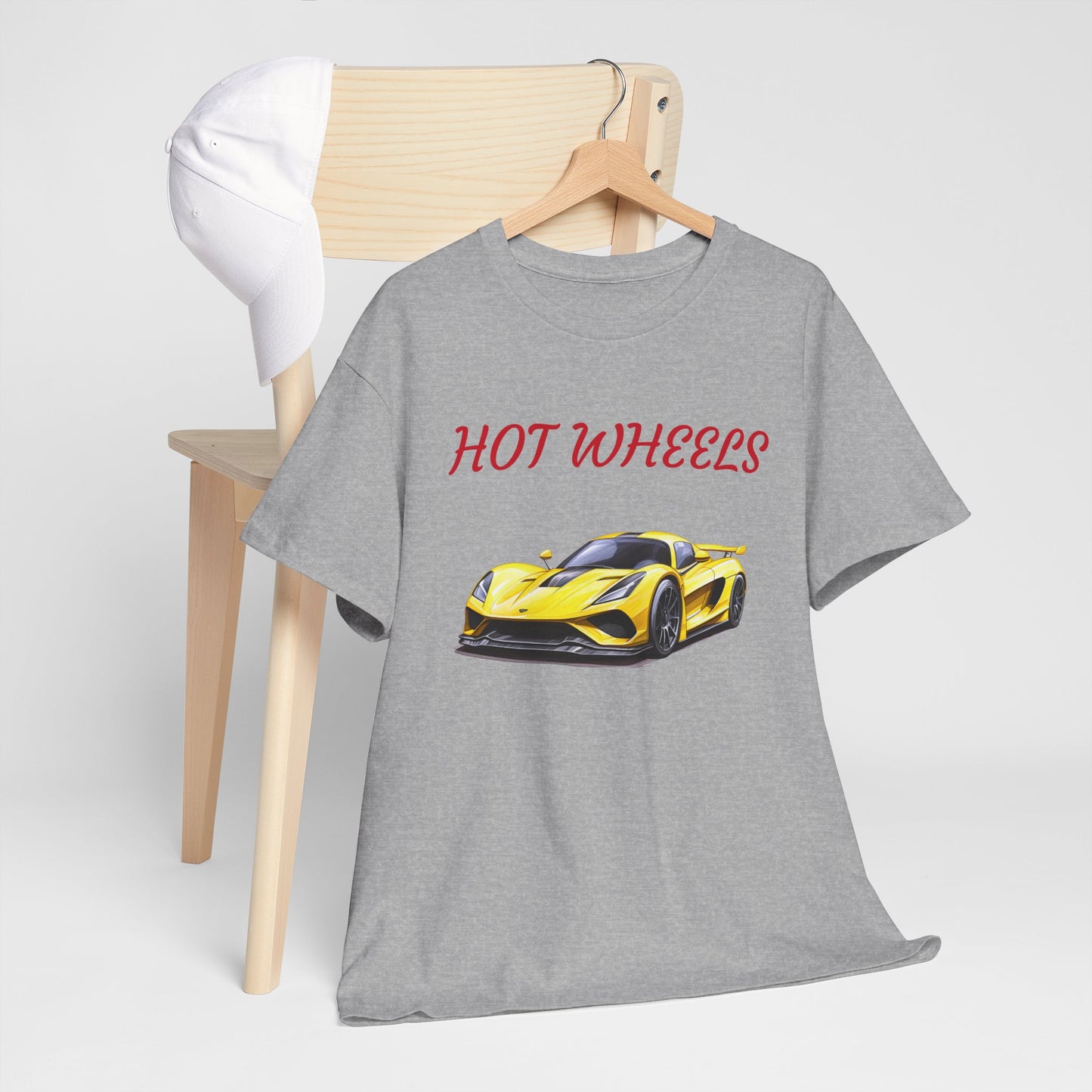 Princess Grace  Hot Wheels Unisex Heavy Cotton Tee Perfect for Car Enthusiasts