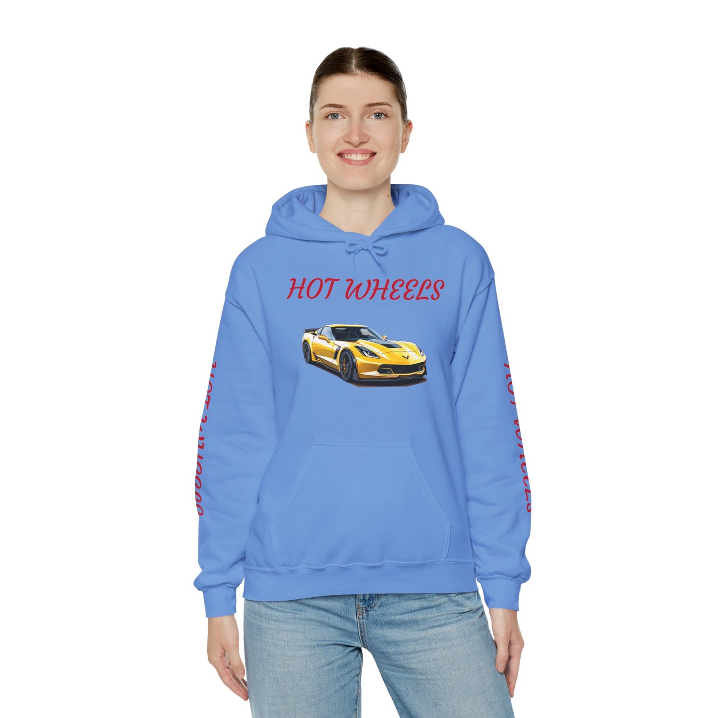 Princess Grace  Hot Wheels Unisex Hoodie Retro Car Style Sweatshirt for Car Enthusiasts