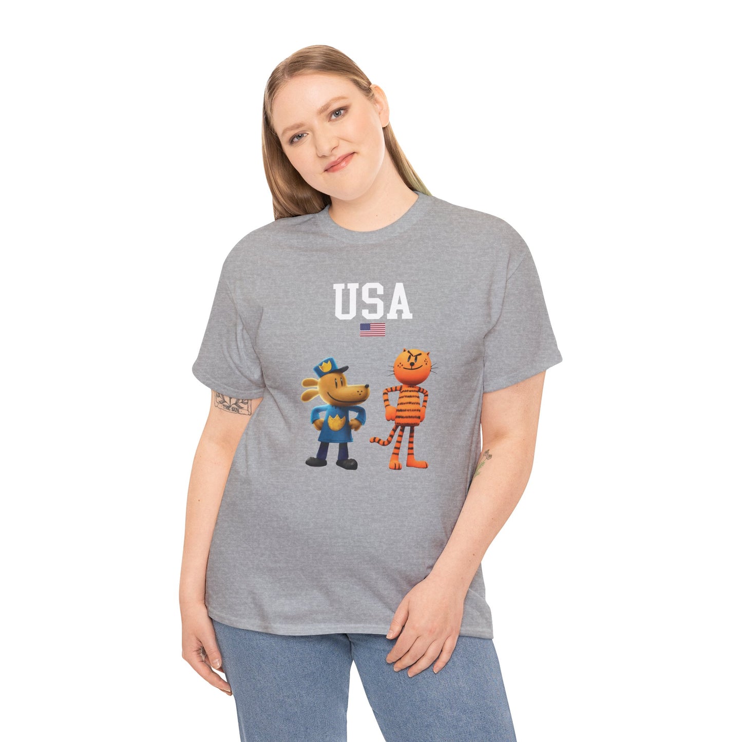 Princess Grace  TEAM USA  Unisex Heavy Cotton Tee