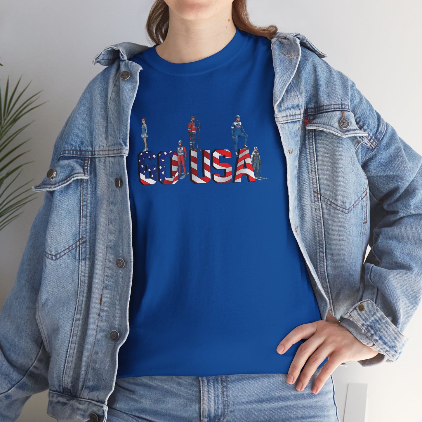 Princess Grace  TEAM USA  Unisex Heavy Cotton Tee