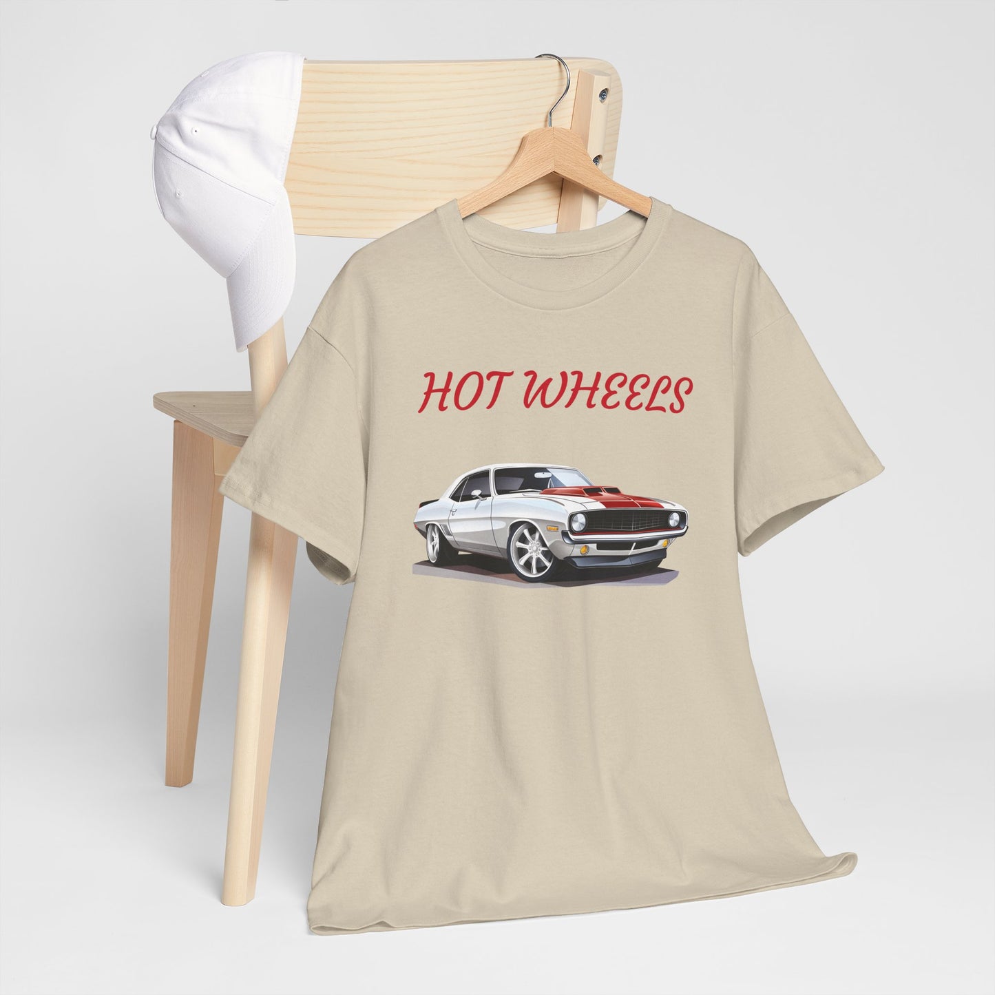 Princess Grace Hot Wheels Unisex Heavy Cotton Tee Classic Car Enthusiast Shirt