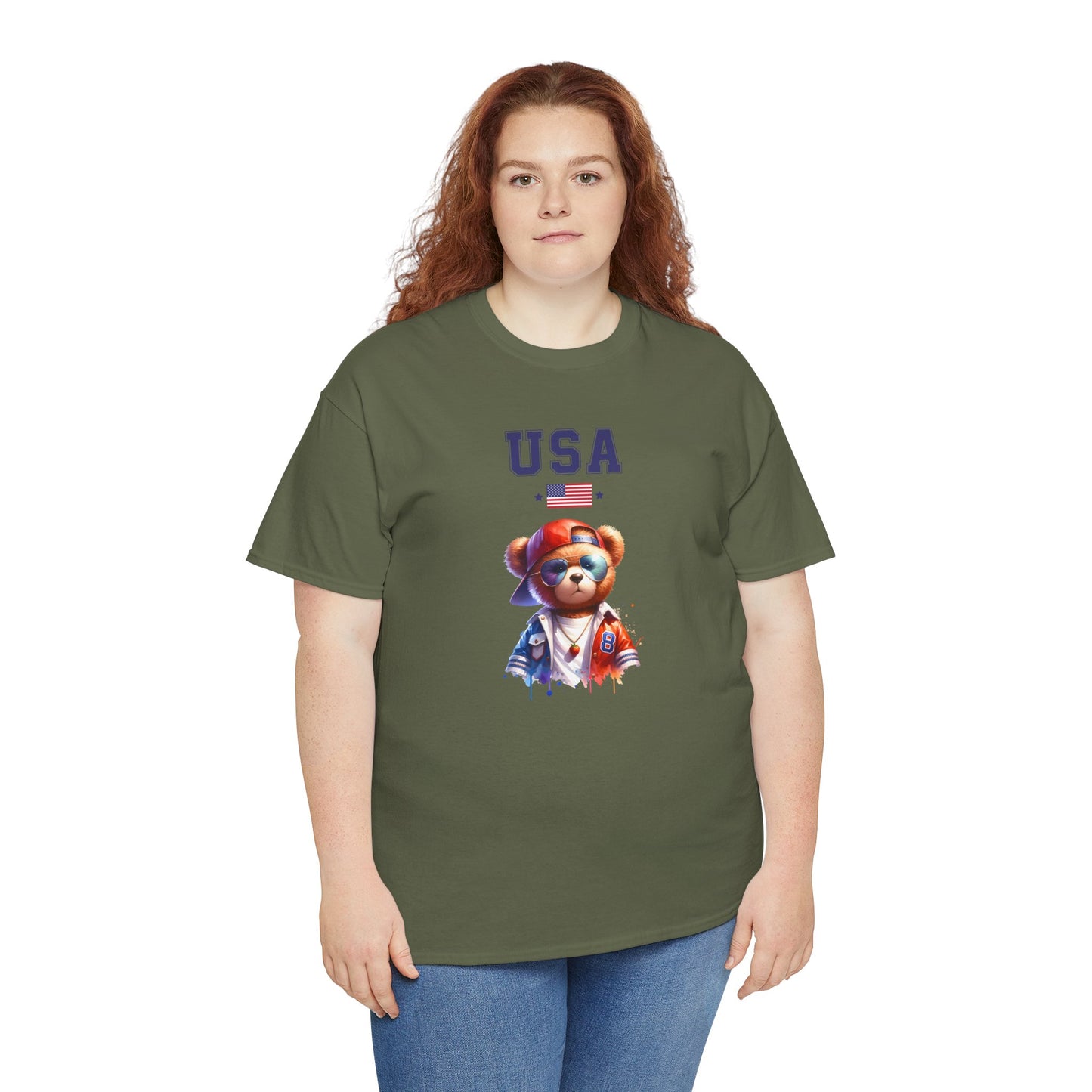 Princess Grace  TEAM USA  Unisex Heavy Cotton Tee