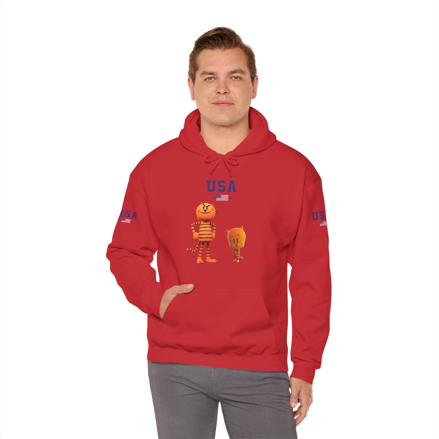 Princess Grace  TEAM USA  Unisex Heavy Blend  Hooded Sweatshirt