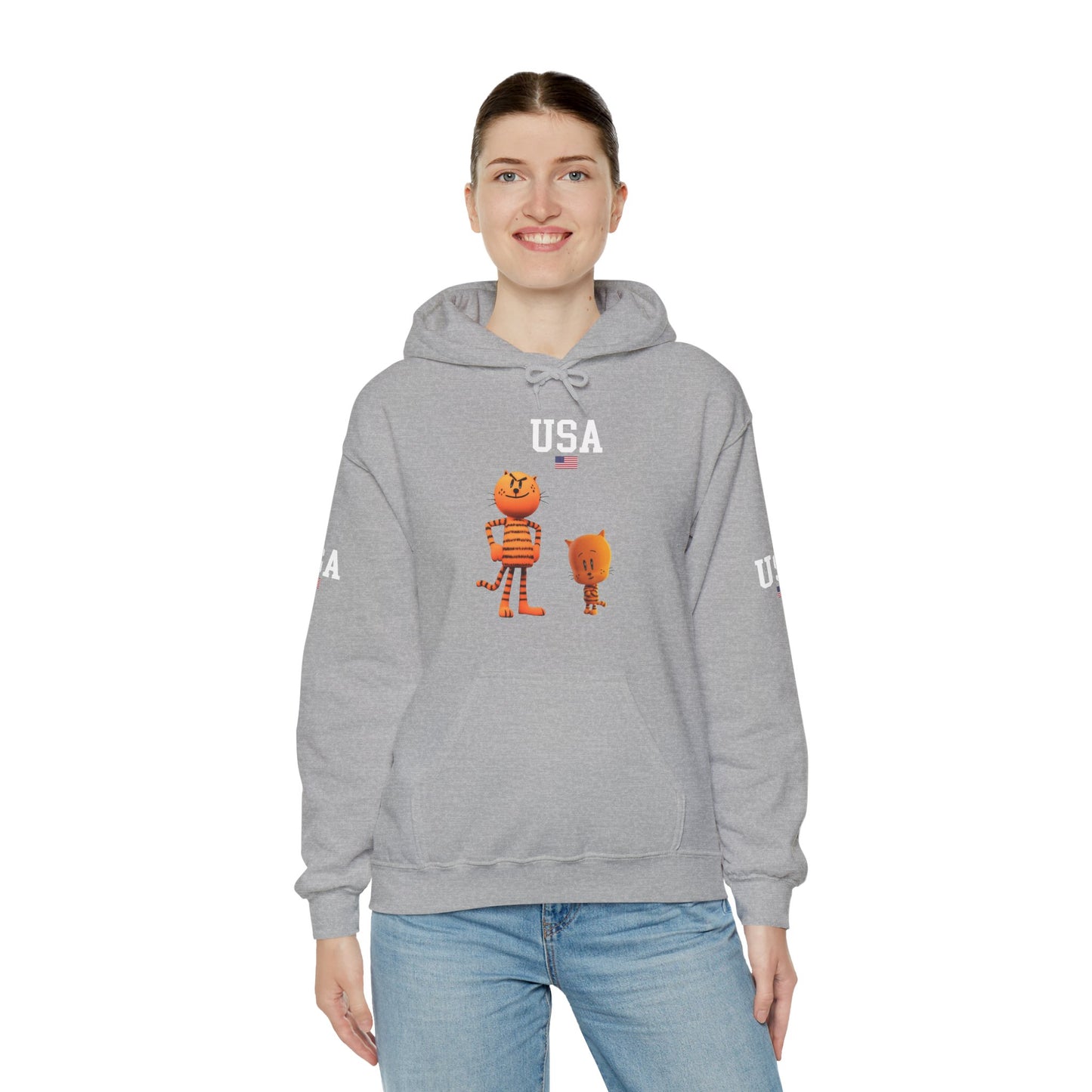 Princess Grace  TEAM USA  Unisex Heavy Blend  Hooded Sweatshirt