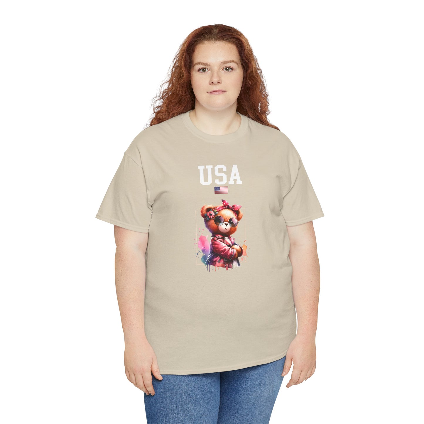 Princess Grace  TEAM USA  Unisex Heavy Cotton Tee