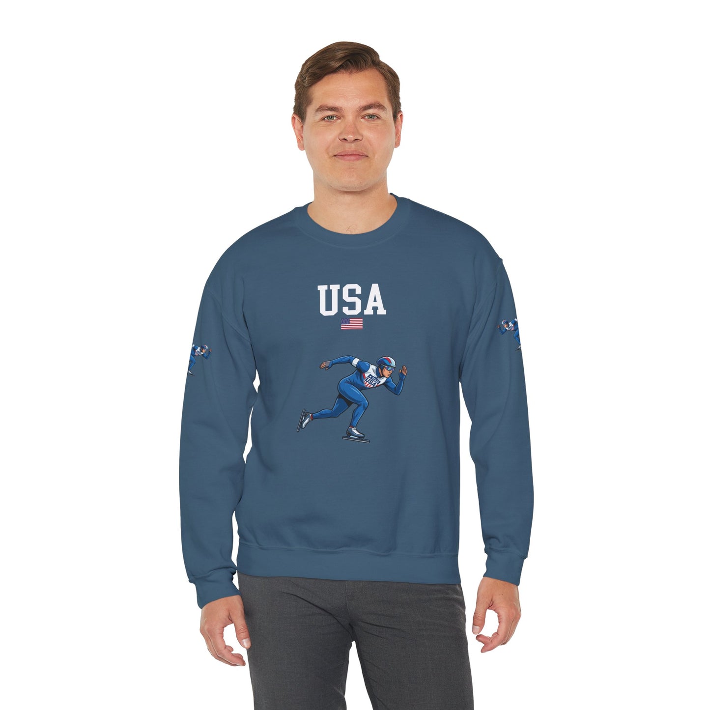 Princess Grace  TEAM USA  Unisex Heavy Blend  Crewneck Sweatshirt