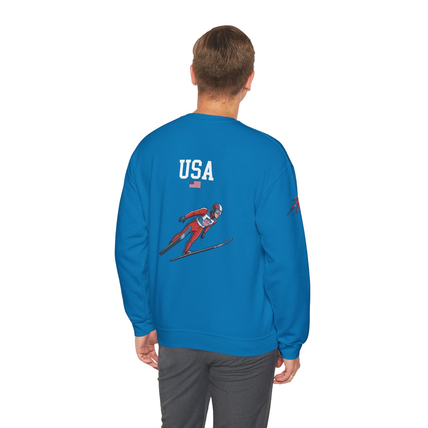 Princess Grace  TEAM USA  Unisex Heavy Blend  Crewneck Sweatshirt