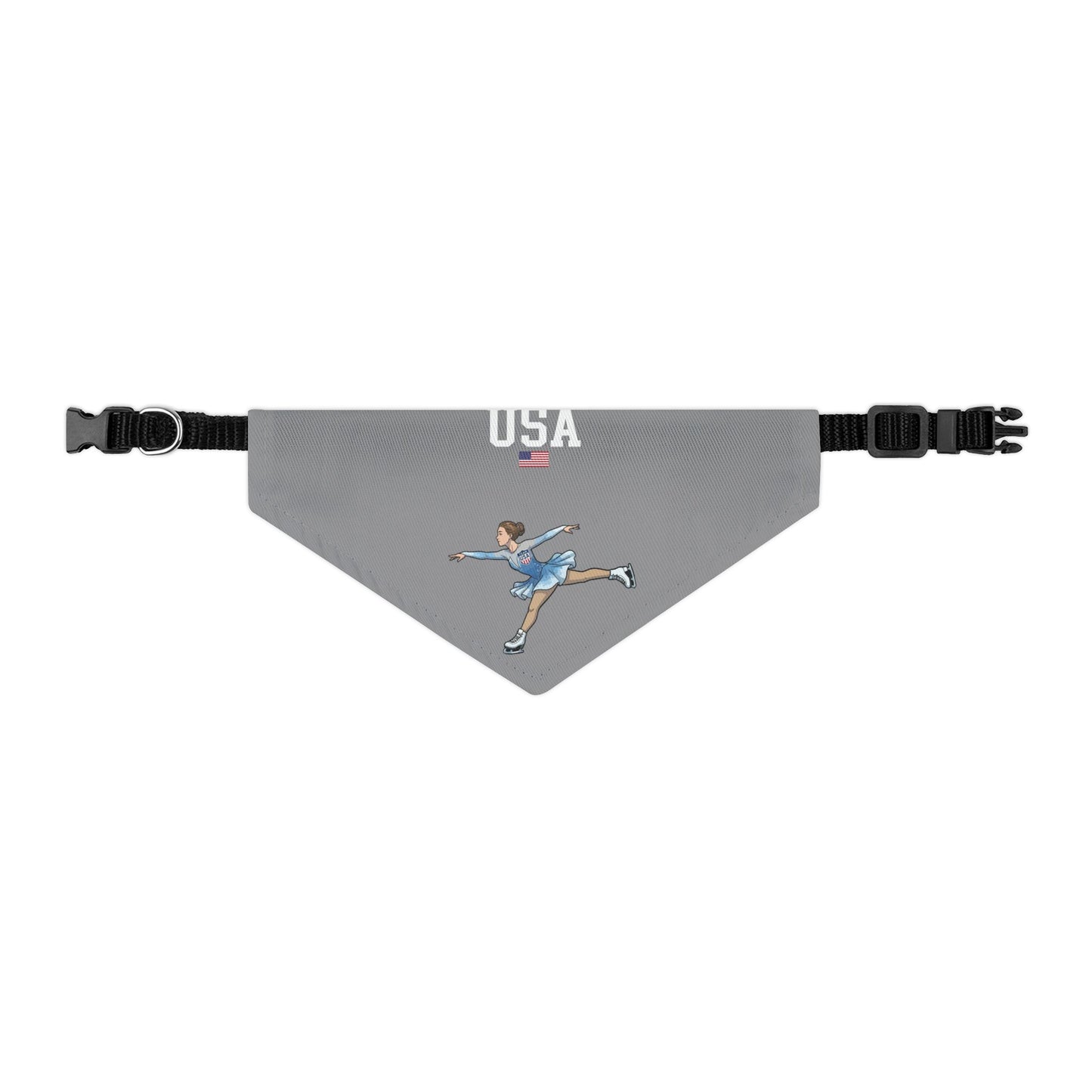Princess Grace  TEAM USA  Pet Bandana Collar