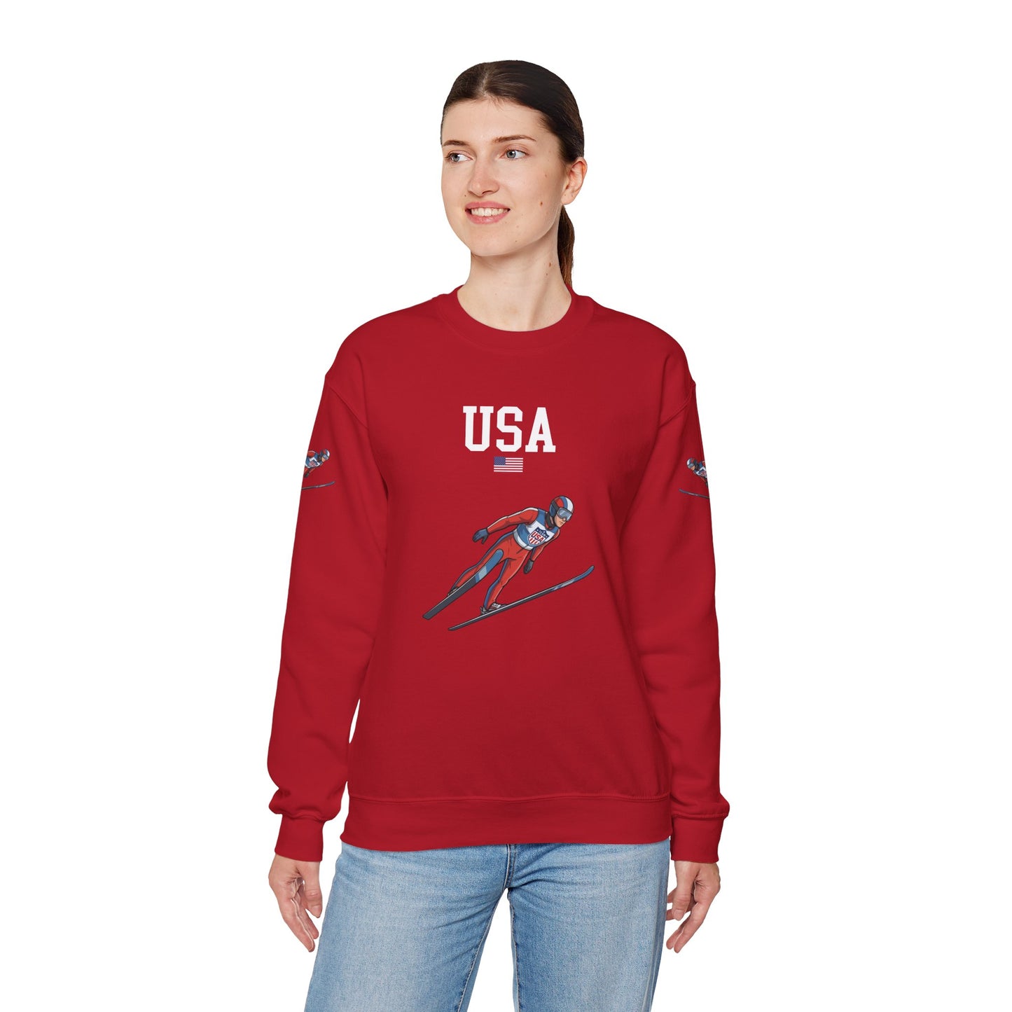 Princess Grace  TEAM USA  Unisex Heavy Blend  Crewneck Sweatshirt