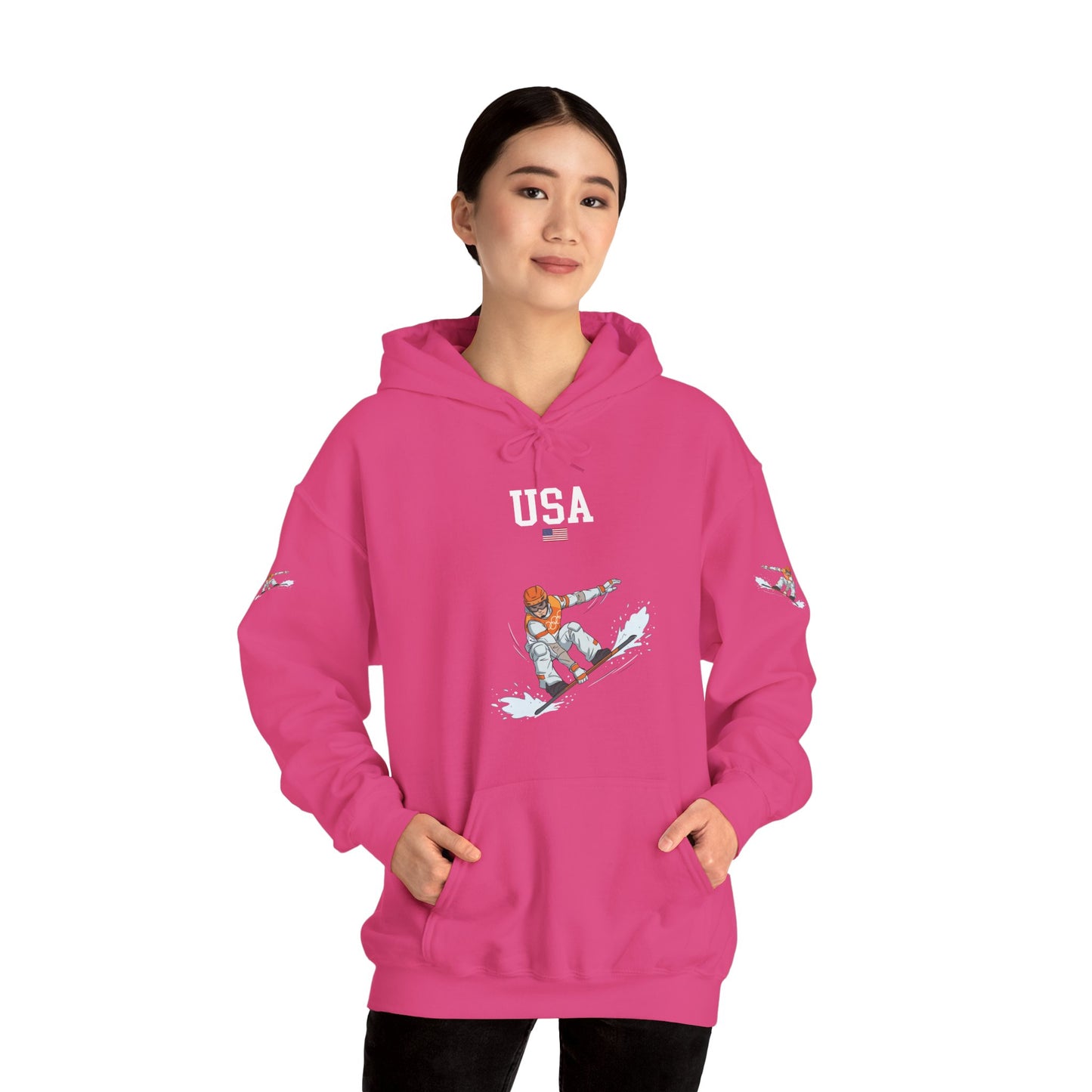 Princess Grace  TEAM USA  Unisex Heavy Blend  Hooded Sweatshirt