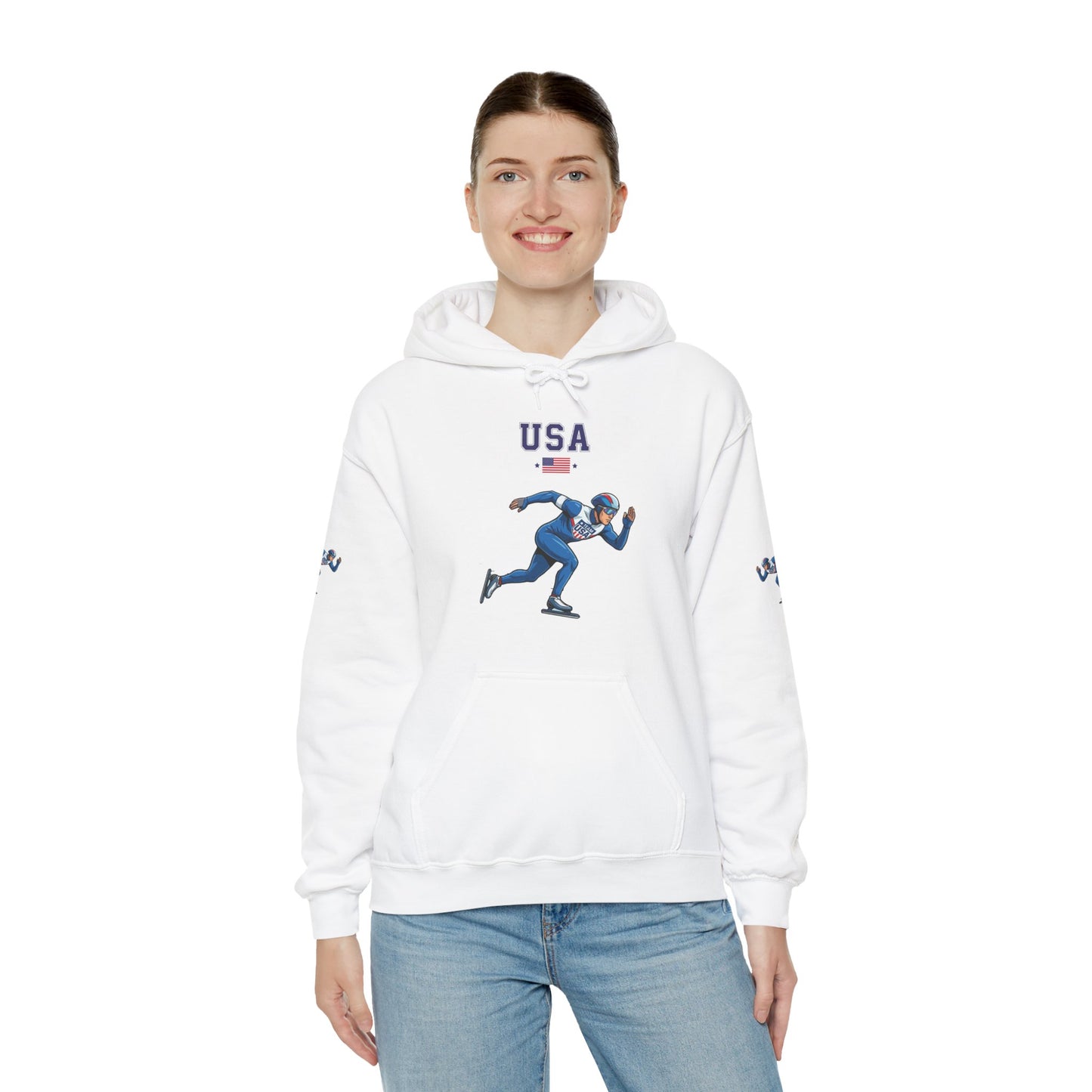 Princess Grace  TEAM USA  Unisex Heavy Blend Hooded Sweatshirt