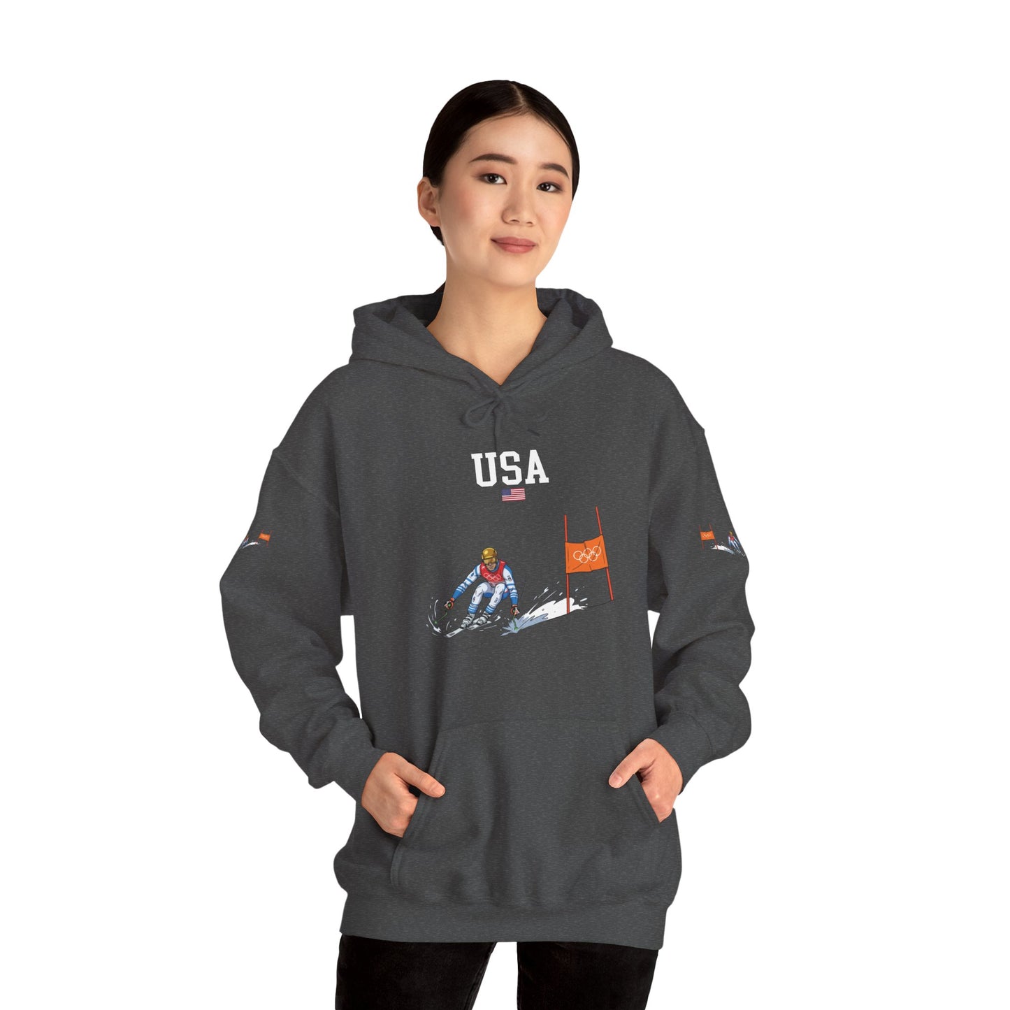 Princess Grace  TEAM USA  Unisex Heavy Blend  Hooded Sweatshirt