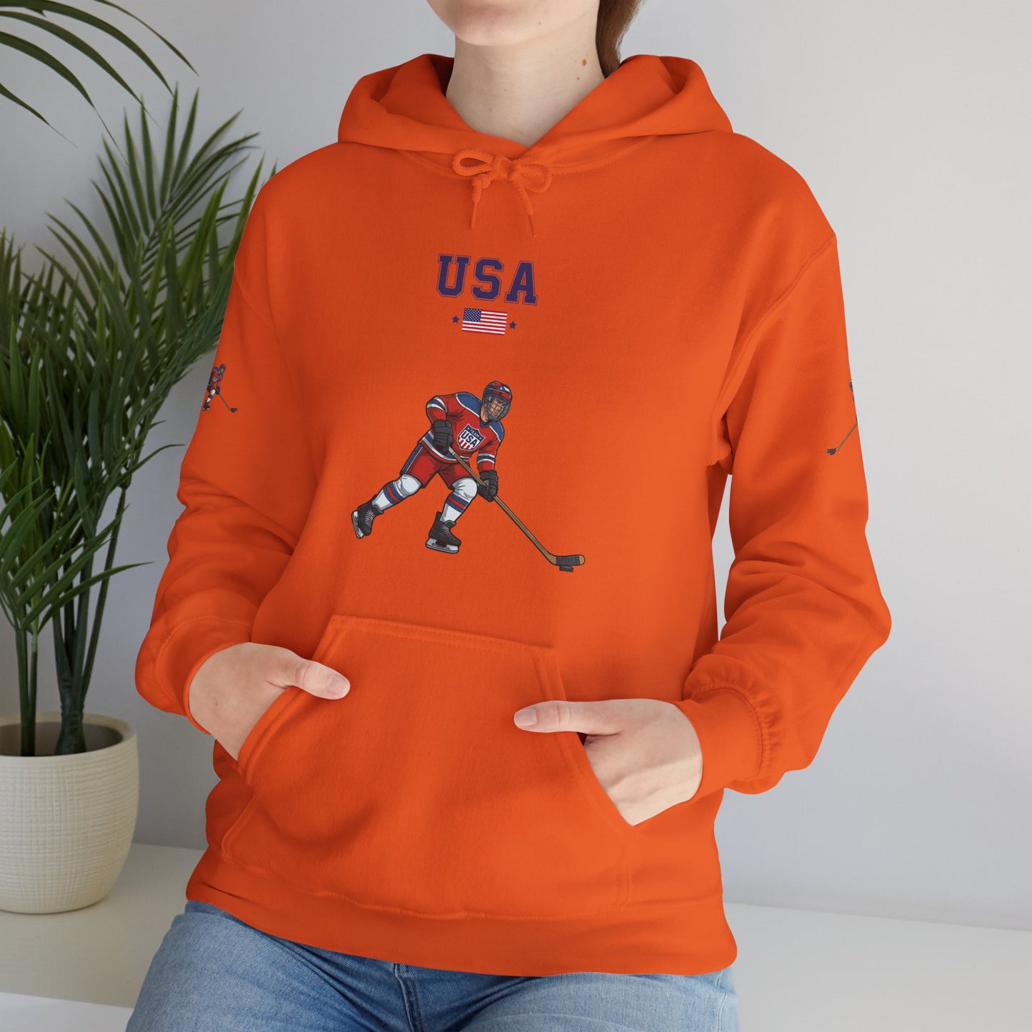 Princess Grace  TEAM USA  Unisex Heavy Blend Hooded Sweatshirt