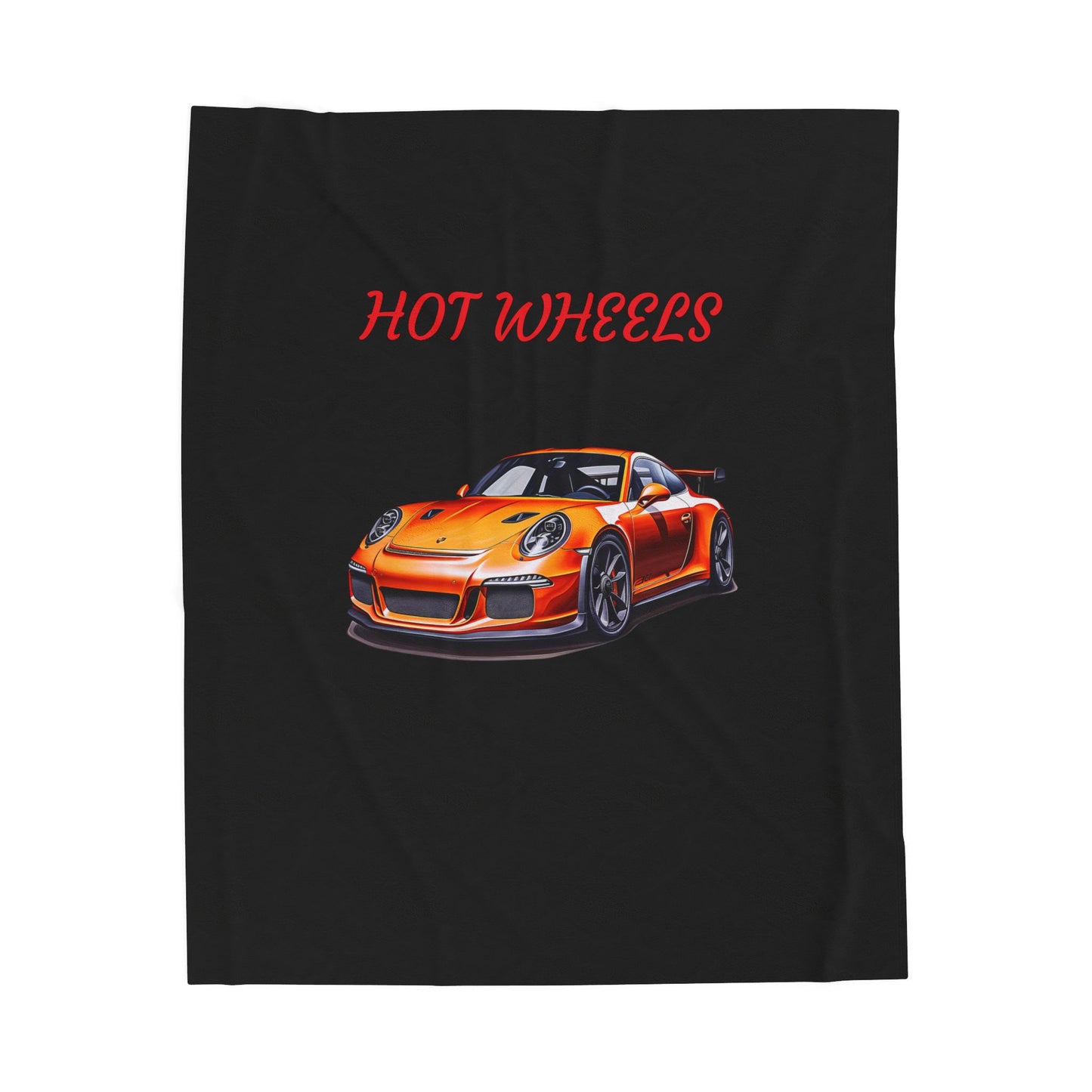 Princess Grace  Hot Wheels Velveteen Plush Blanket  Cozy Car Themed Throw for Auto Lovers