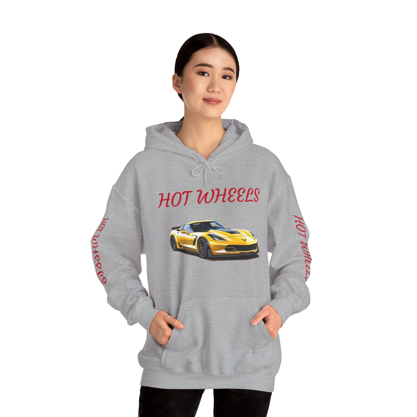 Princess Grace  Hot Wheels Unisex Hoodie Retro Car Style Sweatshirt for Car Enthusiasts