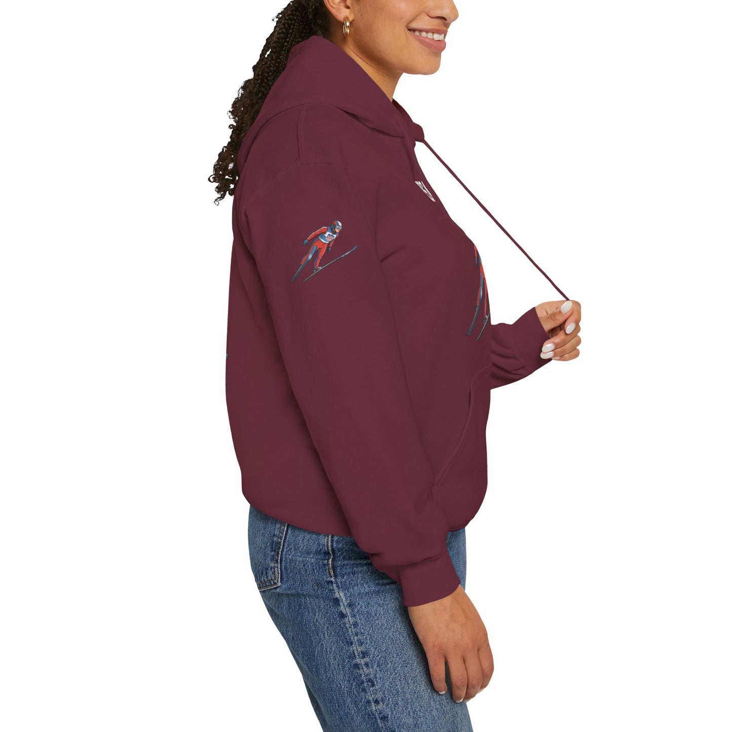 Princess Grace  TEAM USA  Unisex Heavy Blend Hooded Sweatshirt