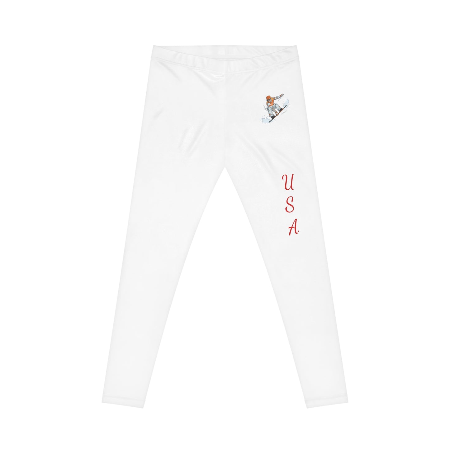 Princess Grace  TEAM USA  Snowboard   Women's Casual Leggings