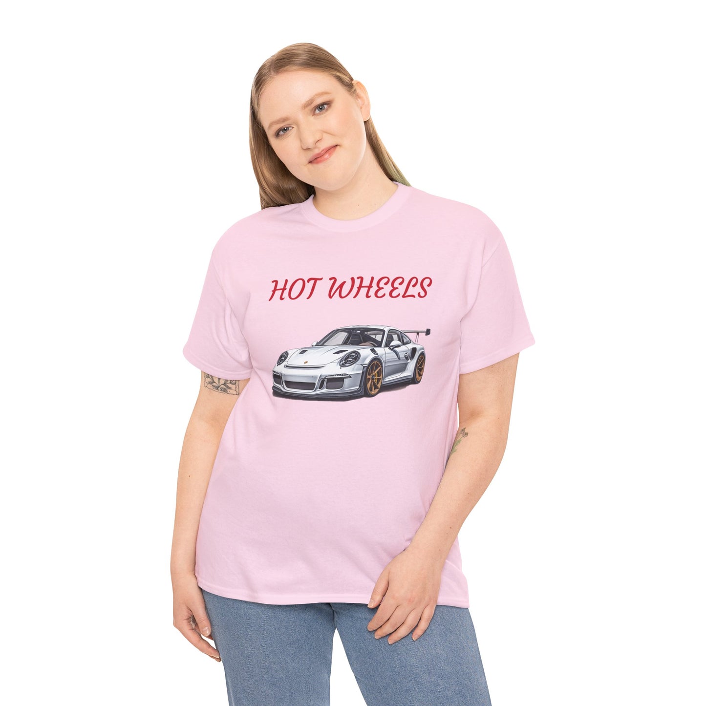 Princess Grace  Hot Wheels Unisex Heavy Cotton Tee Car Enthusiast Shirt for Auto Lovers