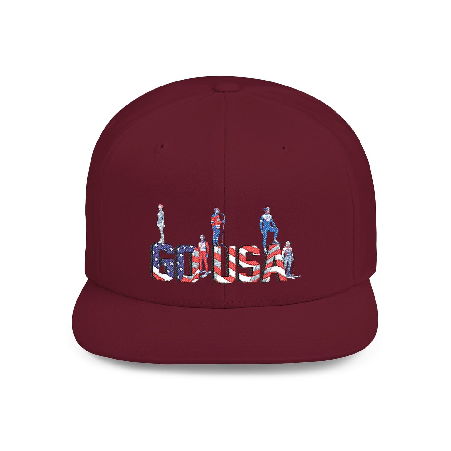 Princess Grace  TEAM USA  Flat Bill Snapback Hat