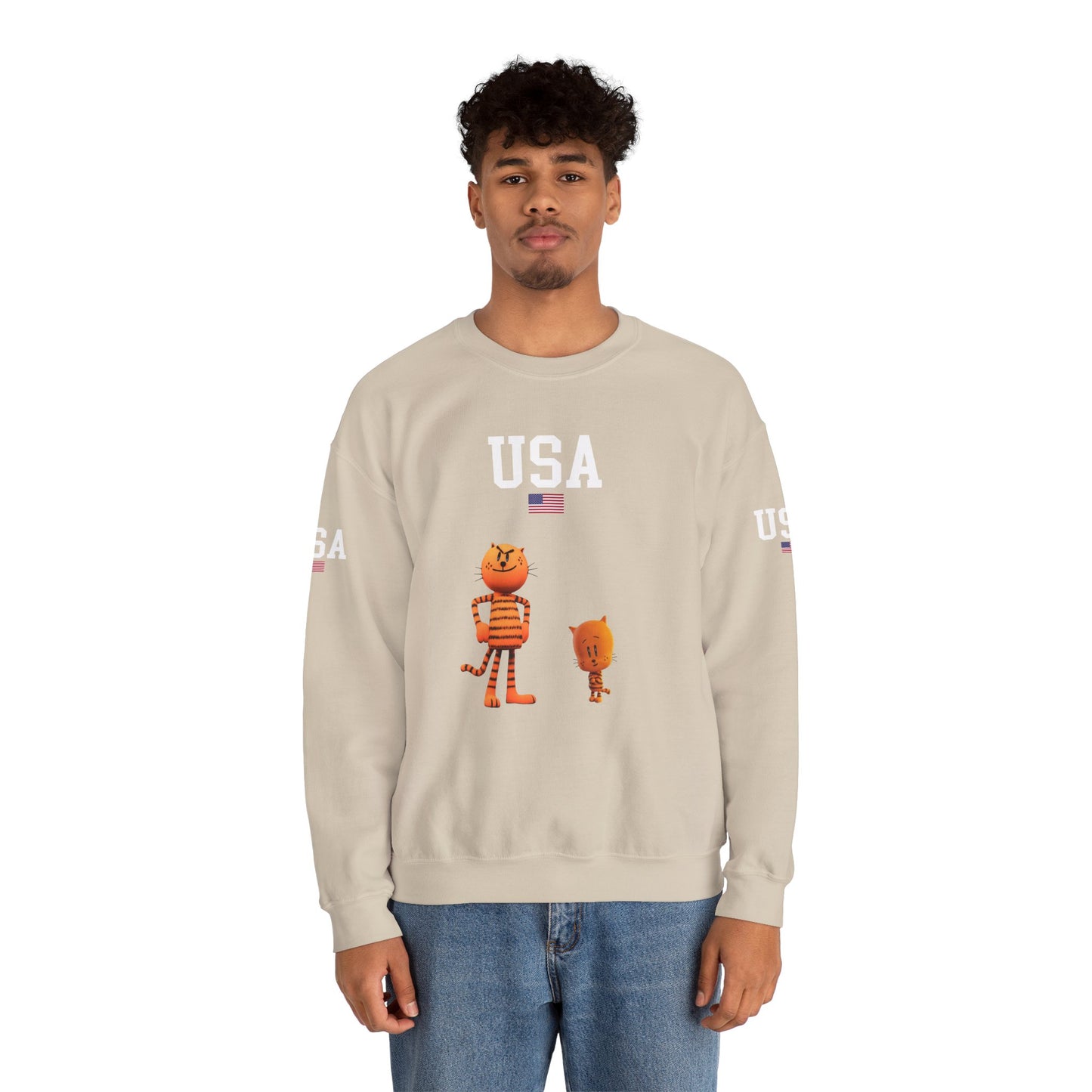 Princess Grace  TEAM USA  Unisex Heavy Blend  Crewneck Sweatshirt