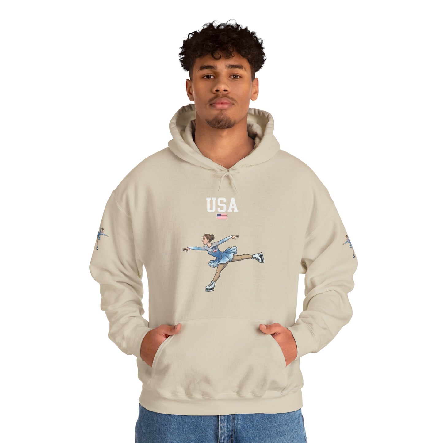 Princess Grace  TEAM USA  Unisex Heavy Blend Hooded Sweatshirt