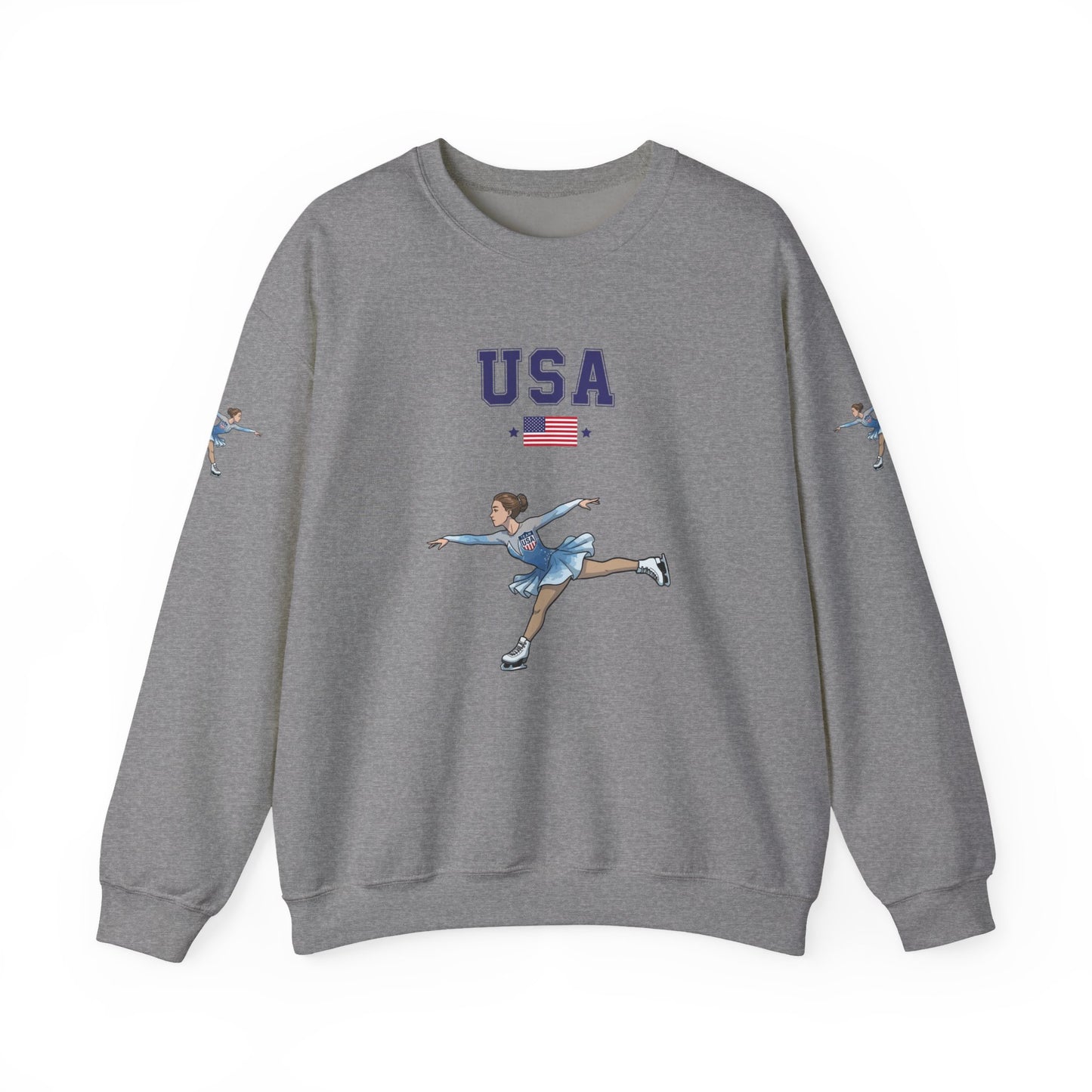 Princess Grace  TEAM USA  Unisex Heavy Blend  Crewneck Sweatshirt