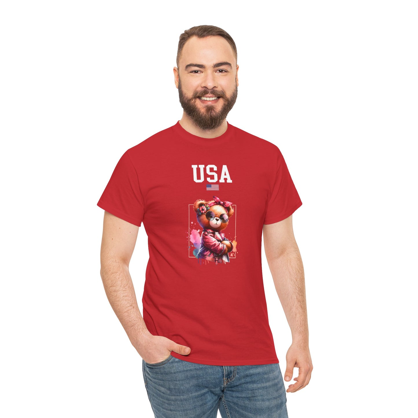 Princess Grace  TEAM USA  Unisex Heavy Cotton Tee