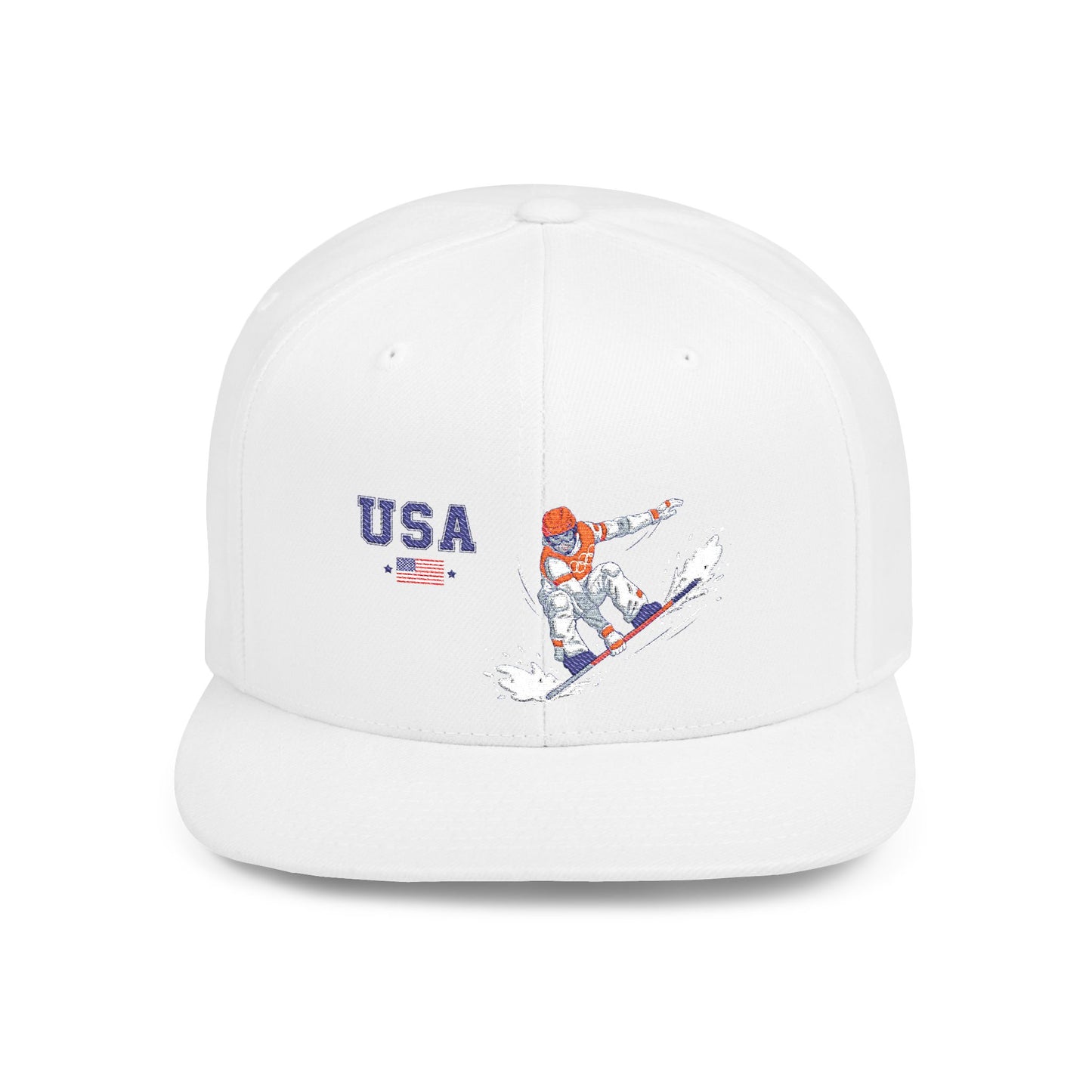 Princess Grace  TEAM USA  Flat Bill Snapback Hat
