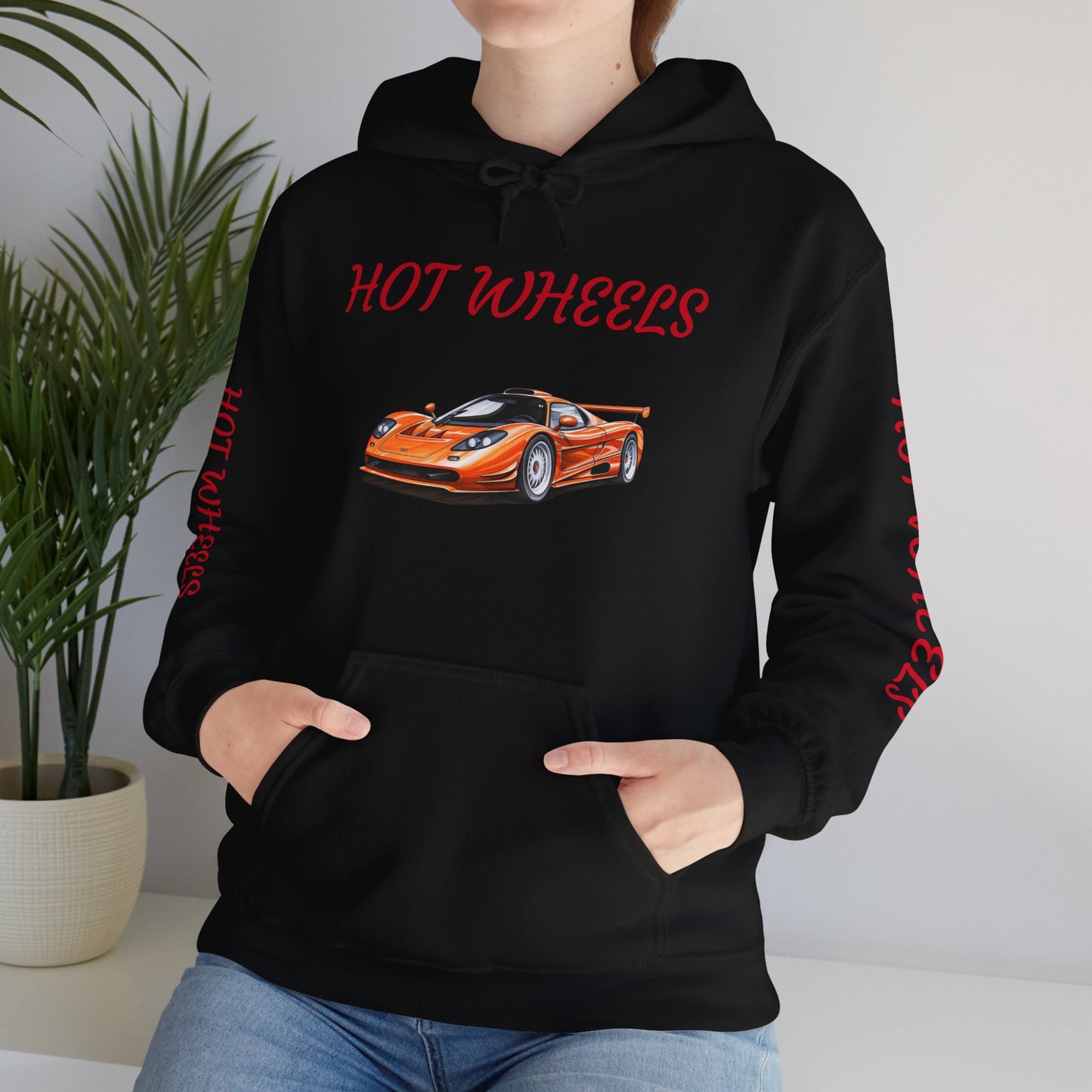 Princess Grace  Hot Wheels Unisex Heavy Blend Hooded Sweatshirt Vintage Car Design