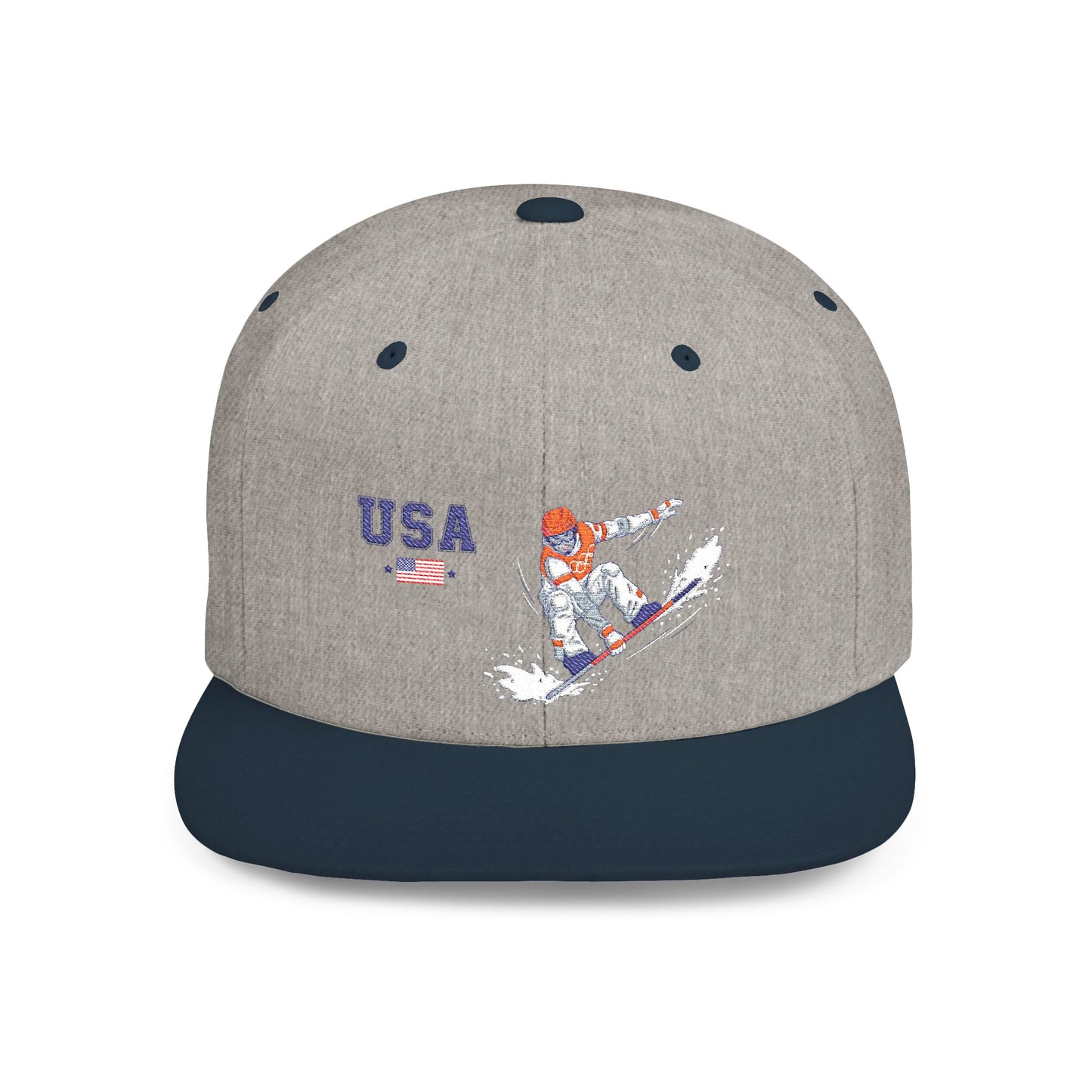 Princess Grace  TEAM USA  Flat Bill Snapback Hat