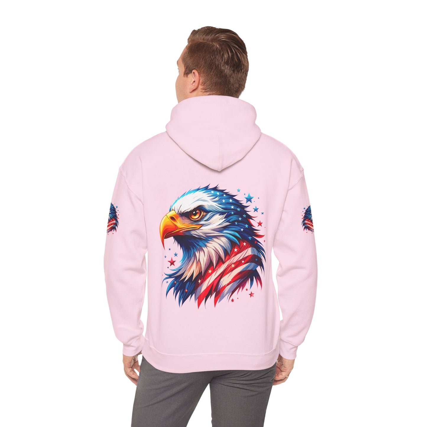 Princess Grace  American  Eagle Unisex Heavy Blend Hooded Sweatshirt