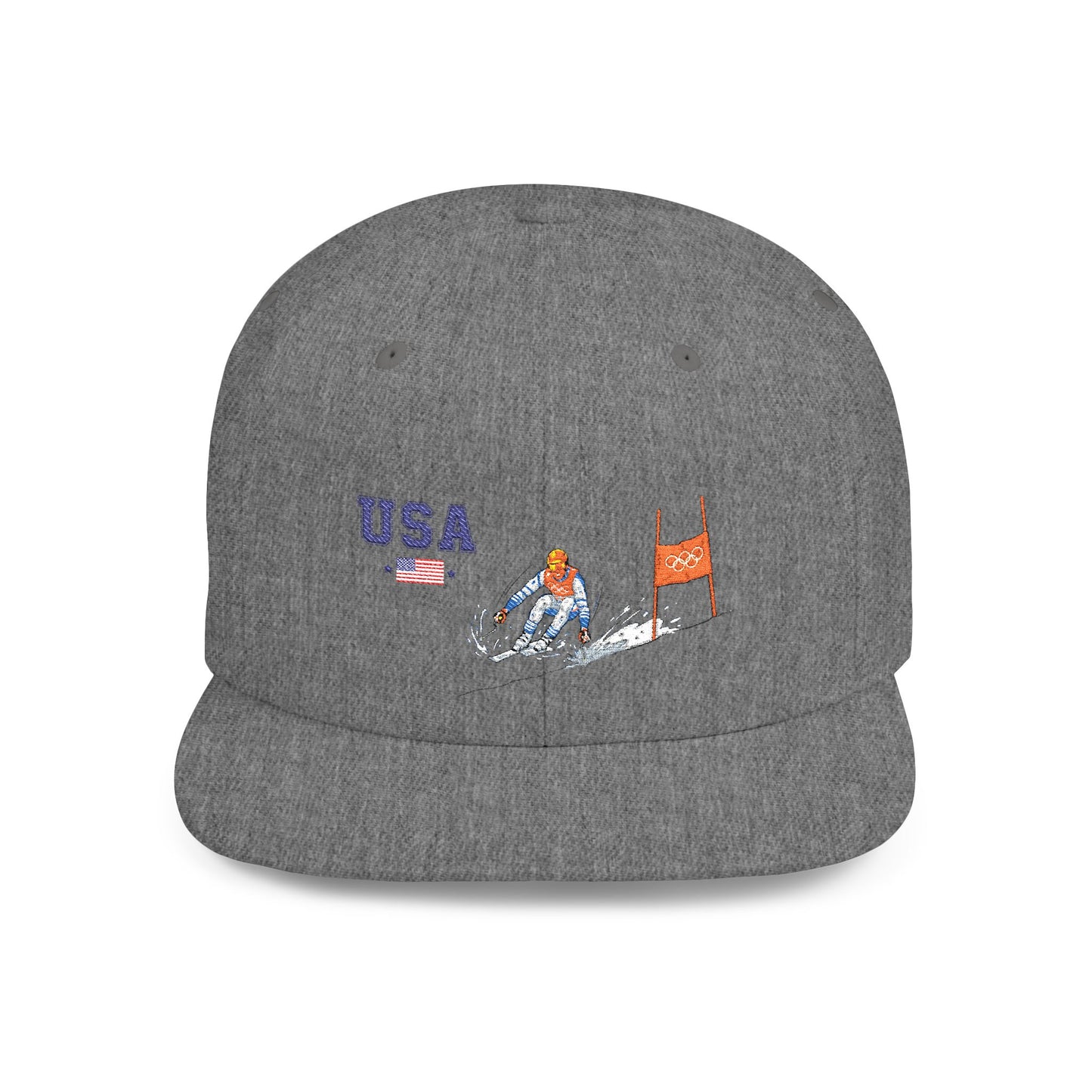Princess Grace  TEAM USA  Flat Bill Snapback Hat