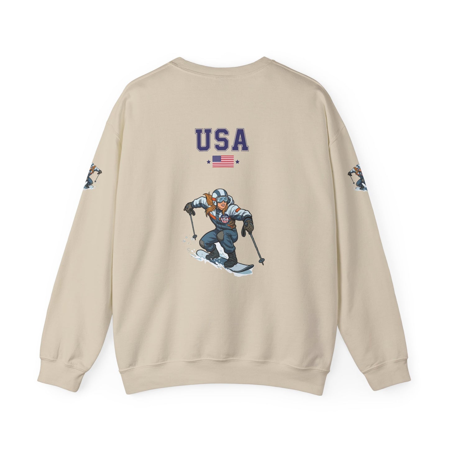 Princess Grace  TEAM USA  Unisex Heavy Blend  Crewneck Sweatshirt