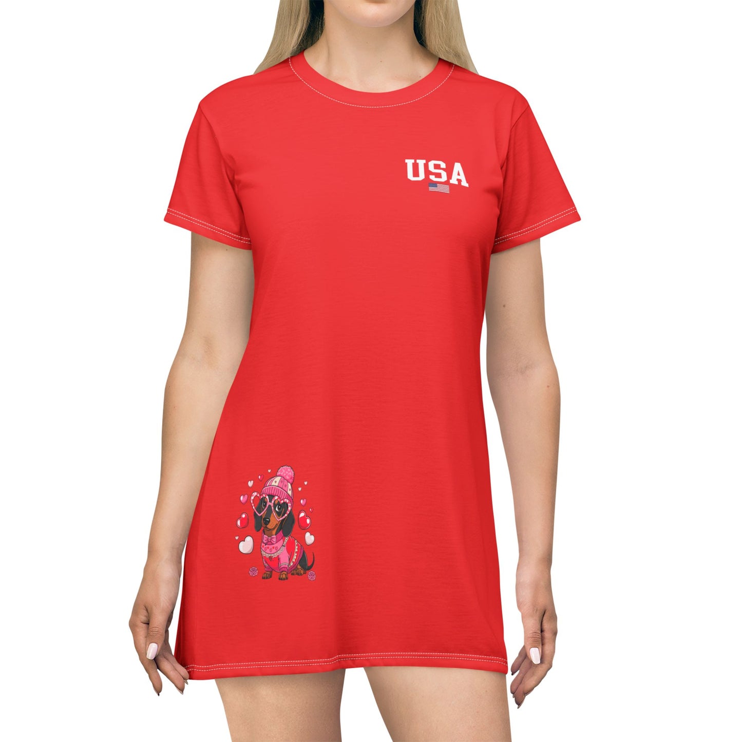 Princess Grace  TEAM USA  T-Shirt Dress