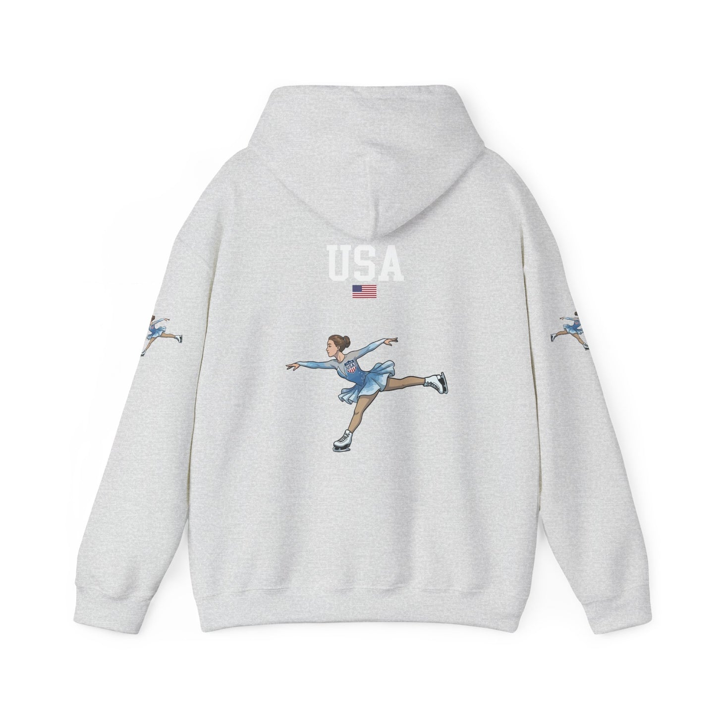 Princess Grace  TEAM USA  Unisex Heavy Blend Hooded Sweatshirt