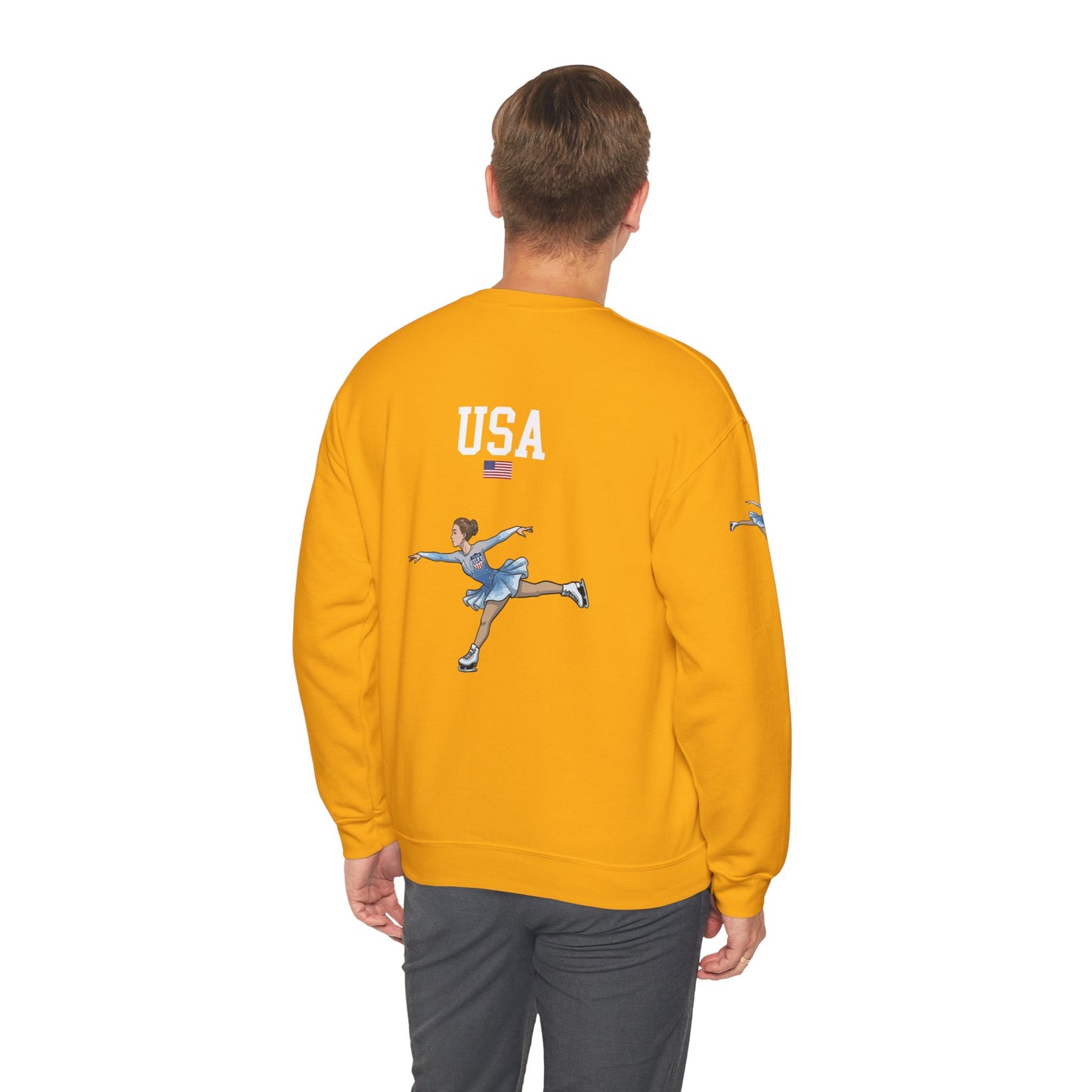 Princess Grace  TEAM USA  Unisex Heavy Blend  Crewneck Sweatshirt