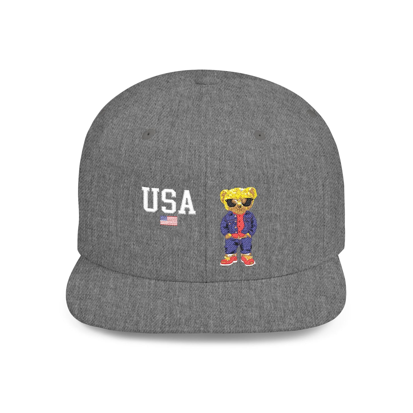 Princess Grace  TEAM USA  Flat Bill Snapback Hat