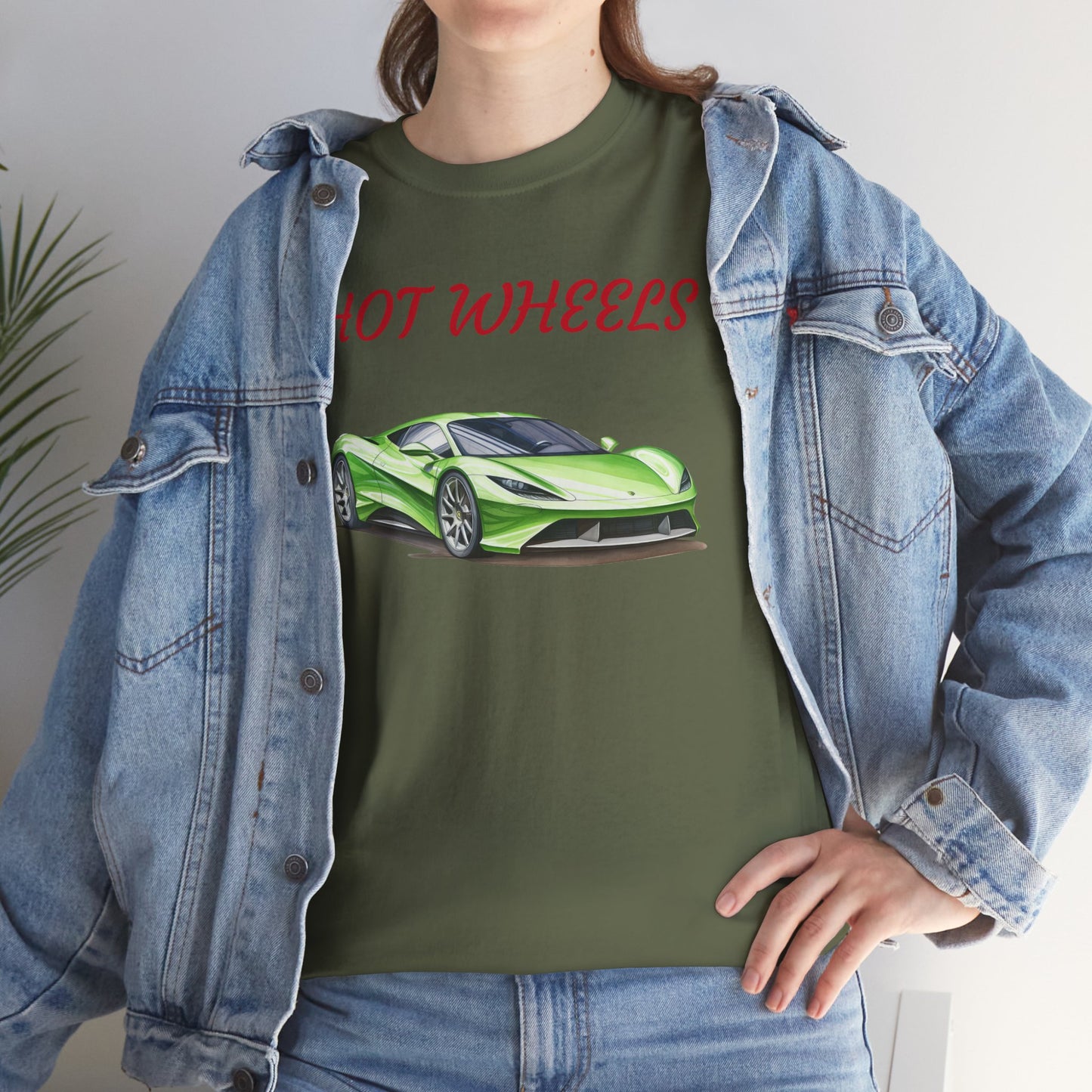 Princess Grace  Hot Wheels Unisex Heavy Cotton Tee Perfect for Car Enthusiasts