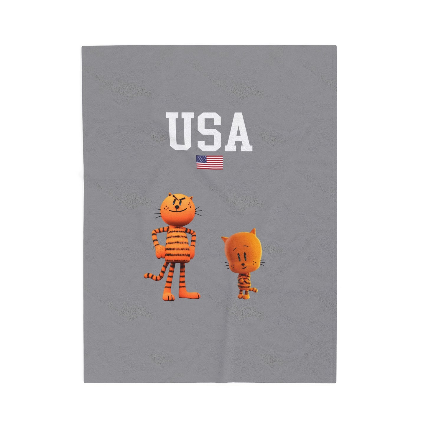 Princess Grace  TEAM USA  Velveteen Plush Blanket