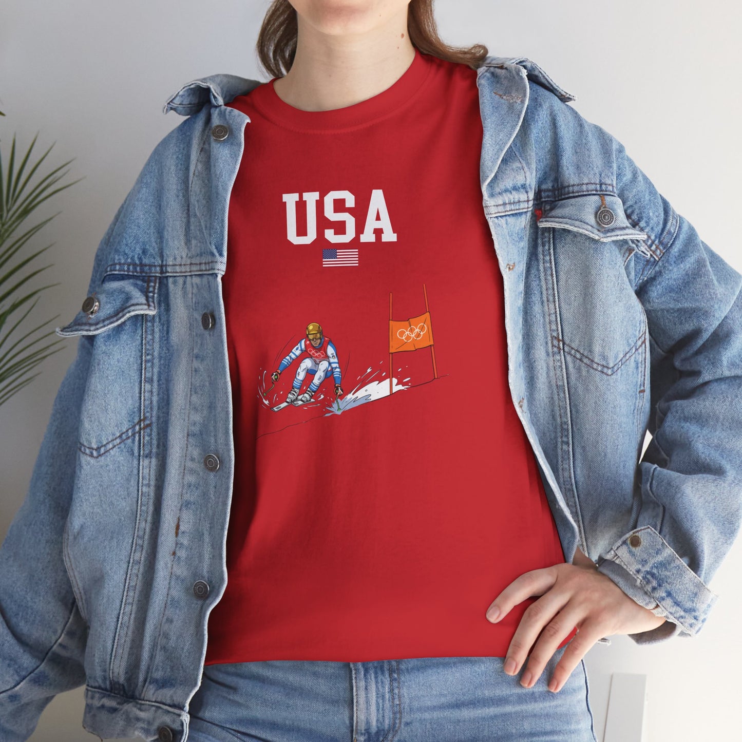 Princess Grace  TEAM USA  Unisex Heavy Cotton Tee
