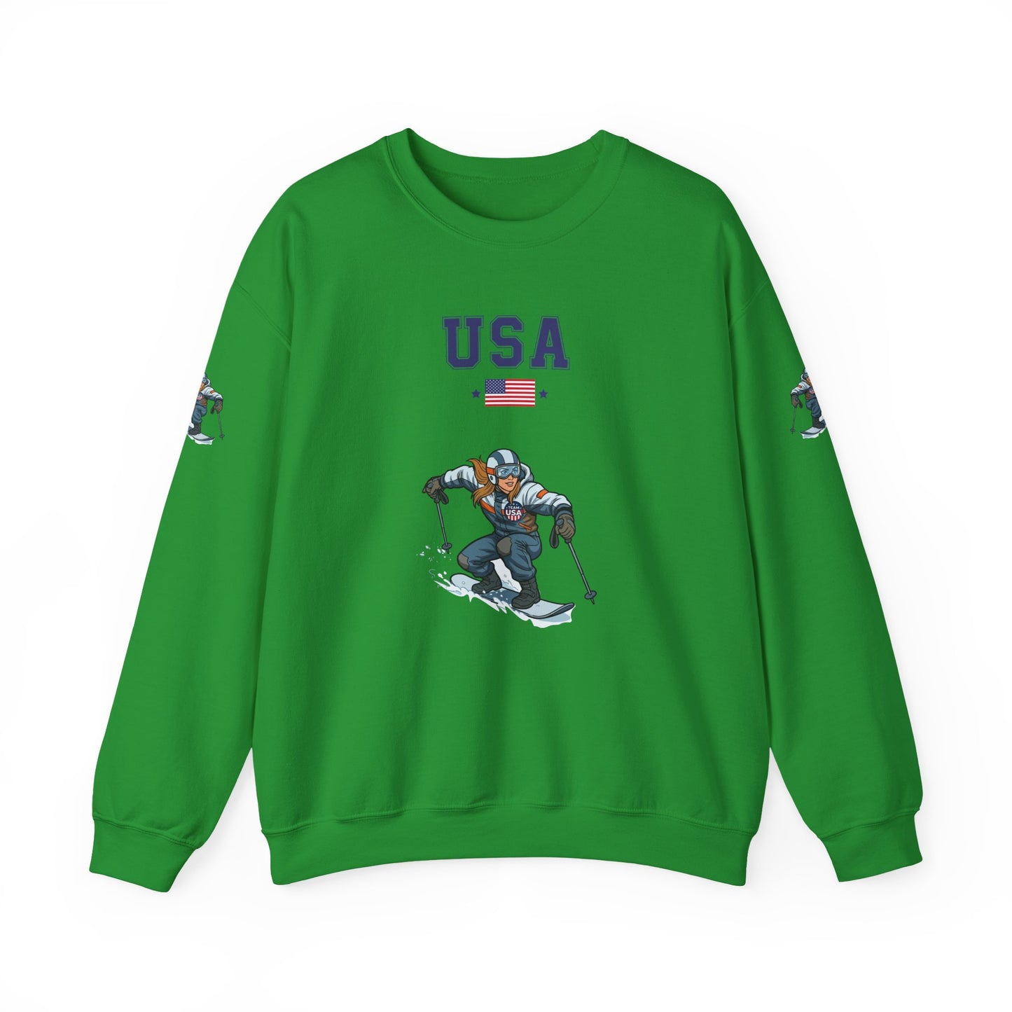 Princess Grace  TEAM USA  Unisex Heavy Blend  Crewneck Sweatshirt