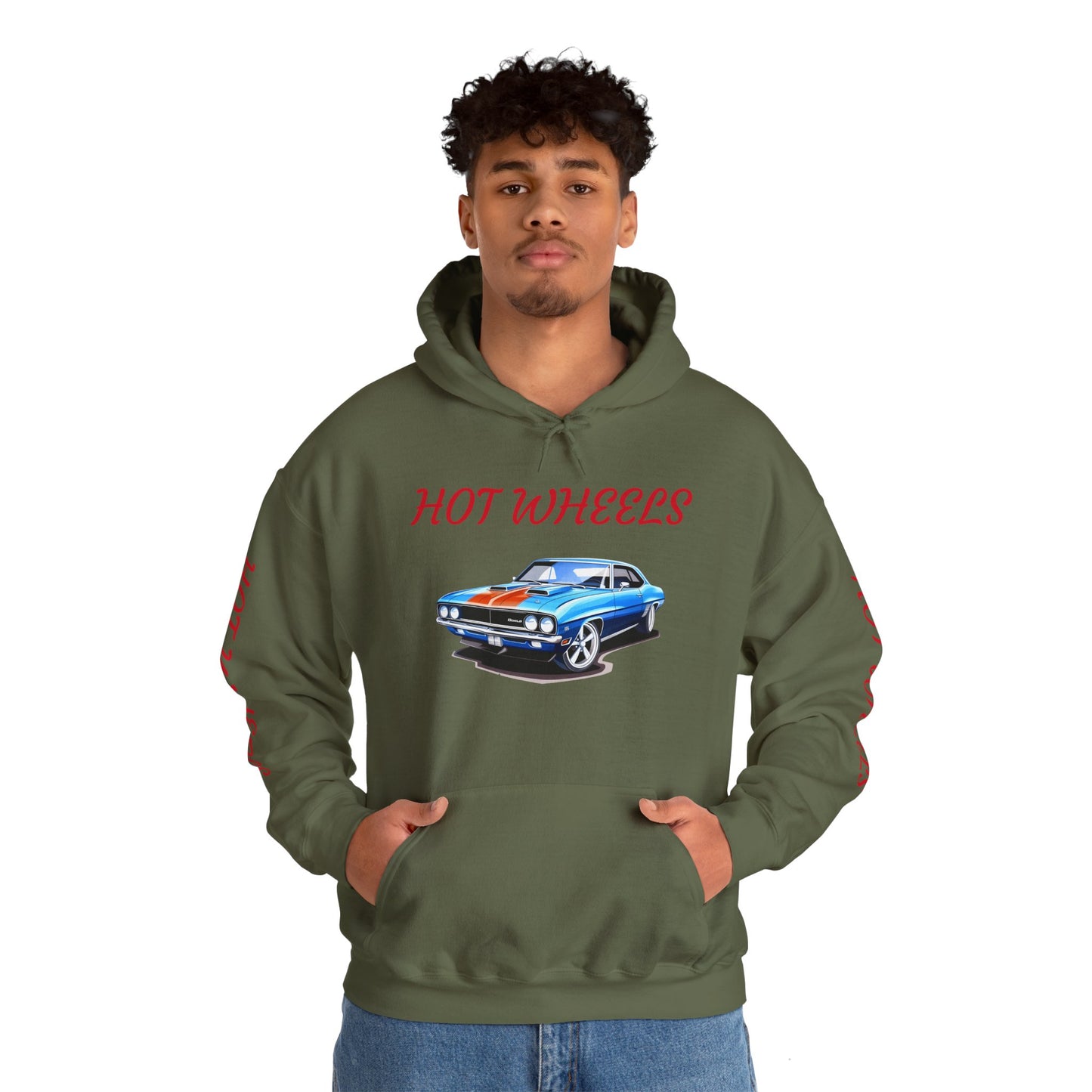 Princess Grace  Hot Wheels Unisex Heavy Blend Hooded Sweatshirt Classic Car Enthusiast Gift